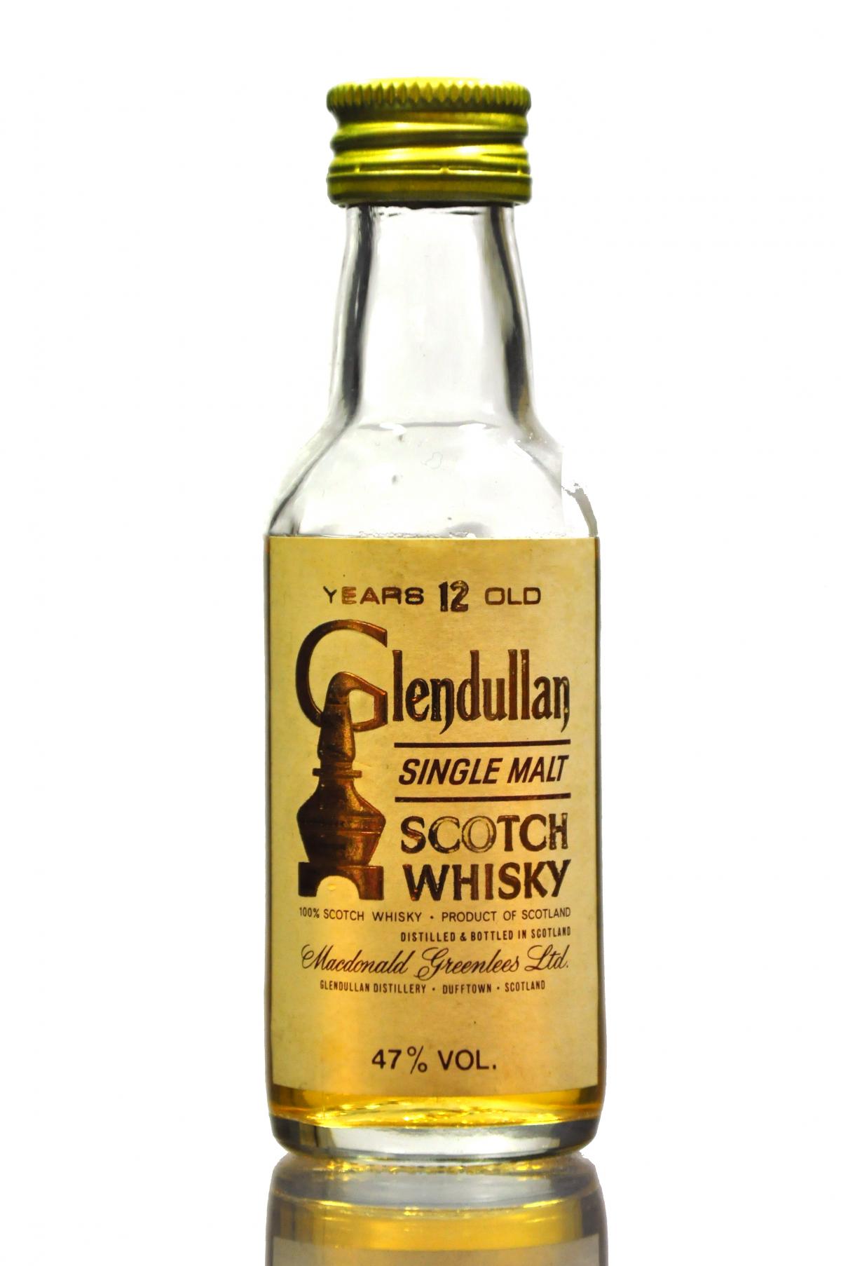 Glendullan 12 Year Old Miniature