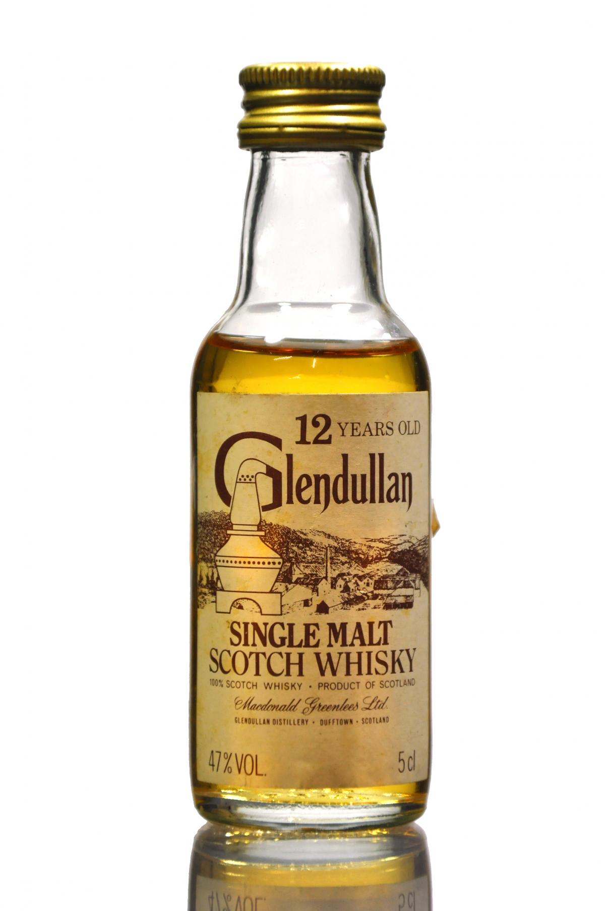 Glendullan 12 Year Old Miniature