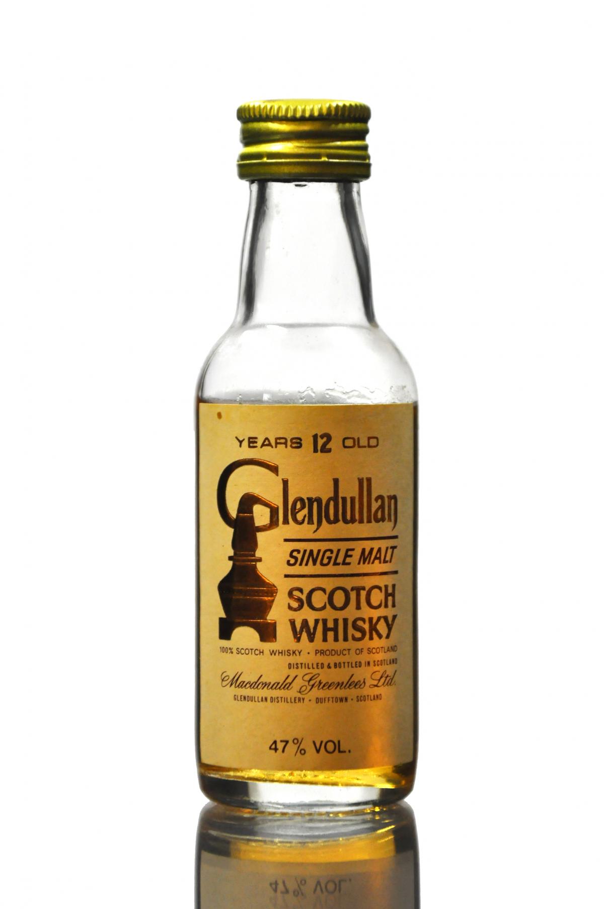 Glendullan 12 Year Old Miniature