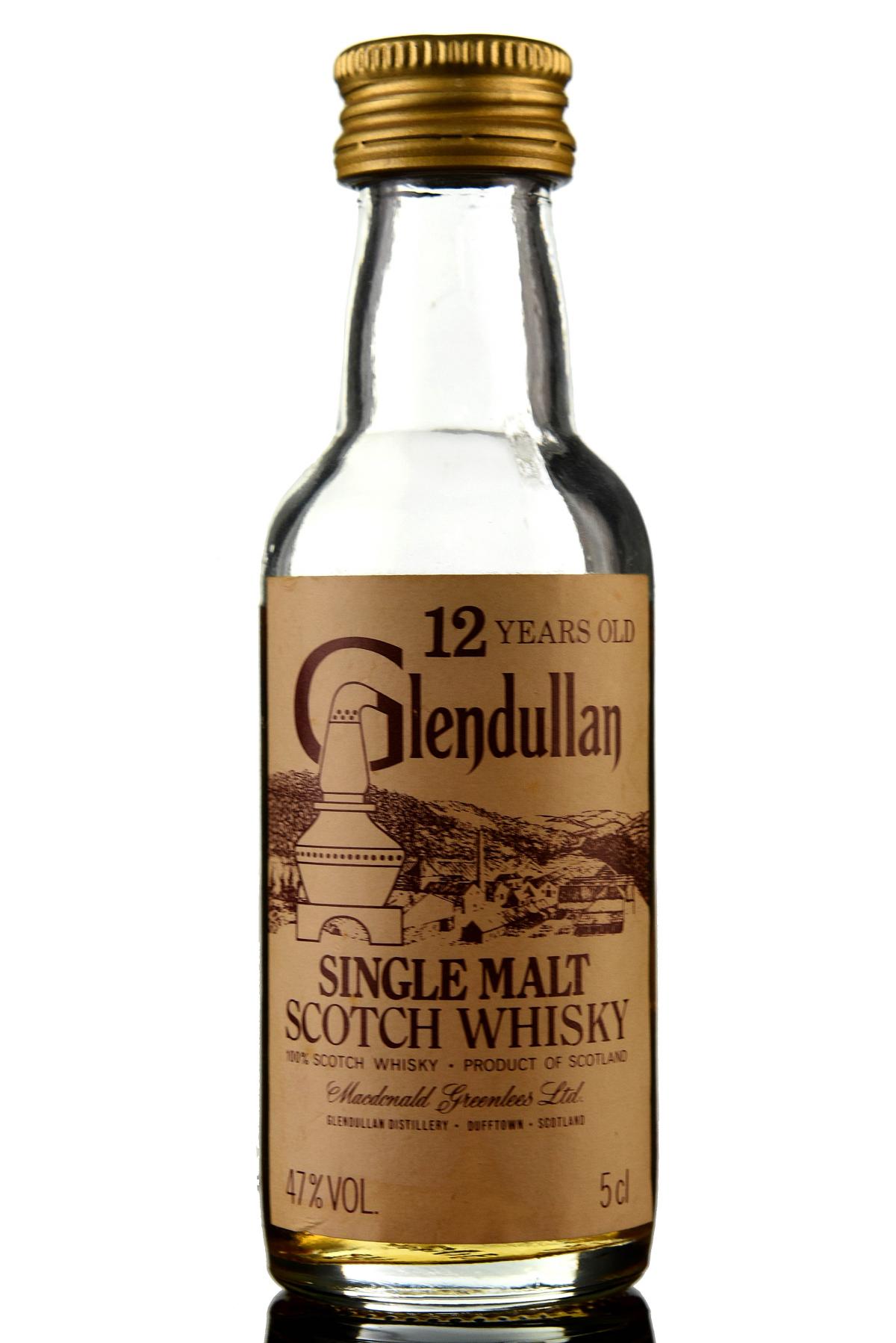 Glendullan 12 Year Old Miniature