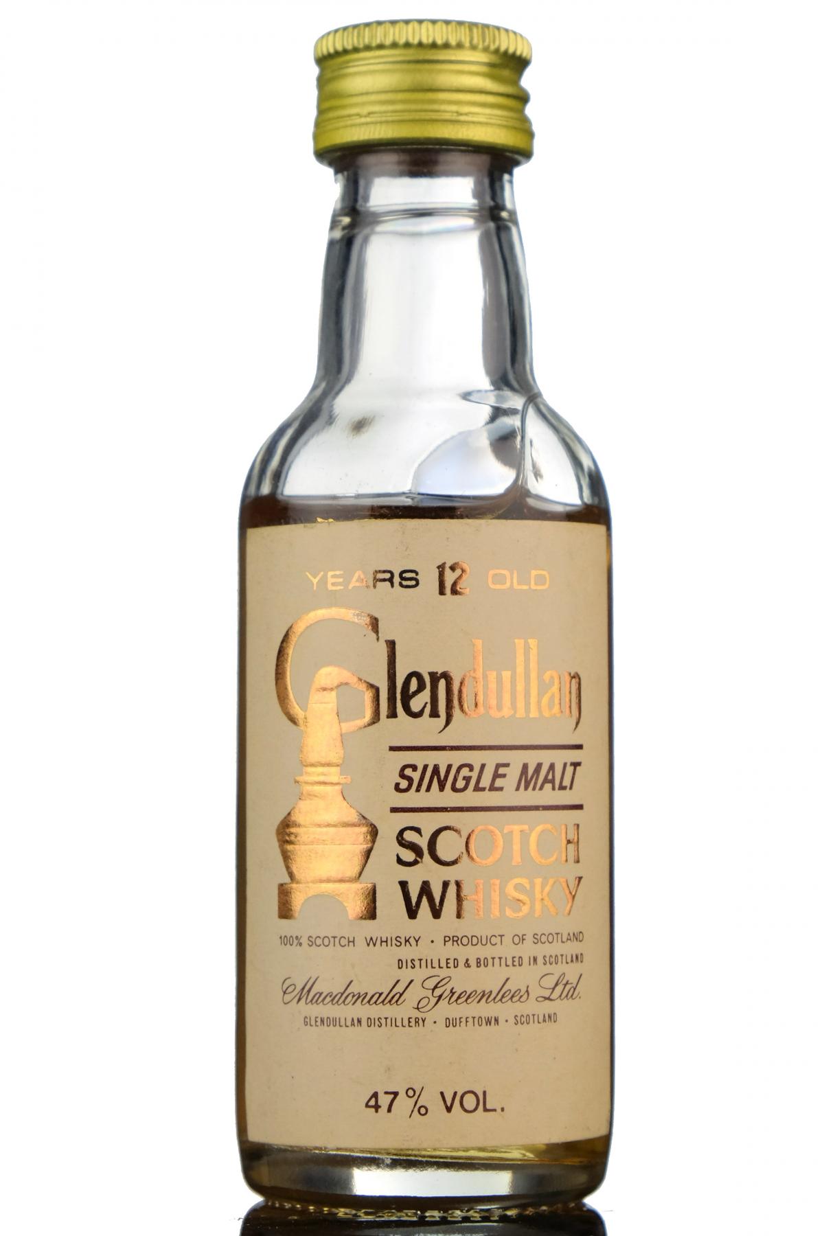 Glendullan 12 Year Old Miniature