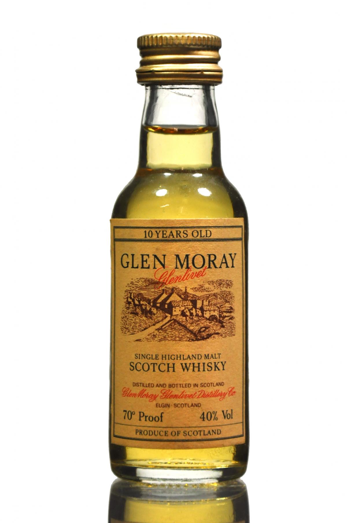 Glen Moray-Glenlivet 10 Year Old Miniature