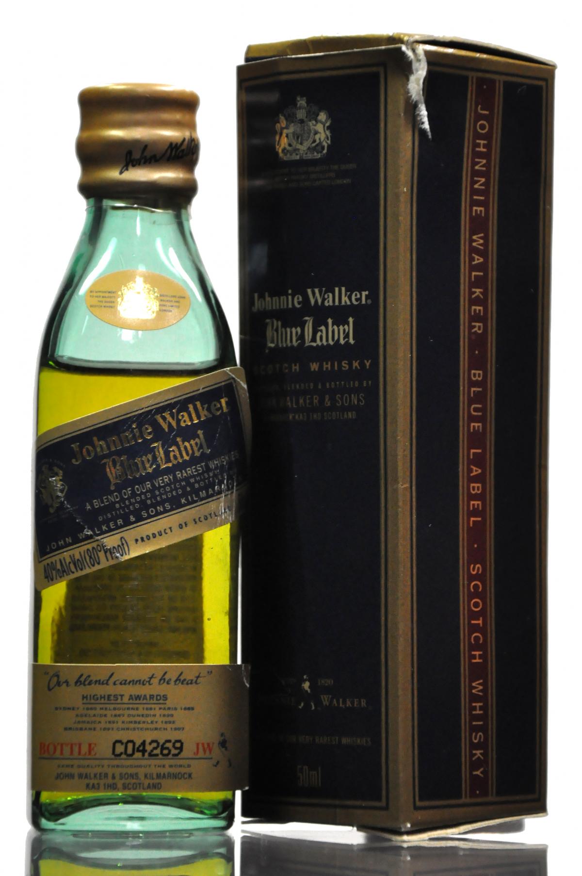 Johnnie Walker Blue Label Miniature