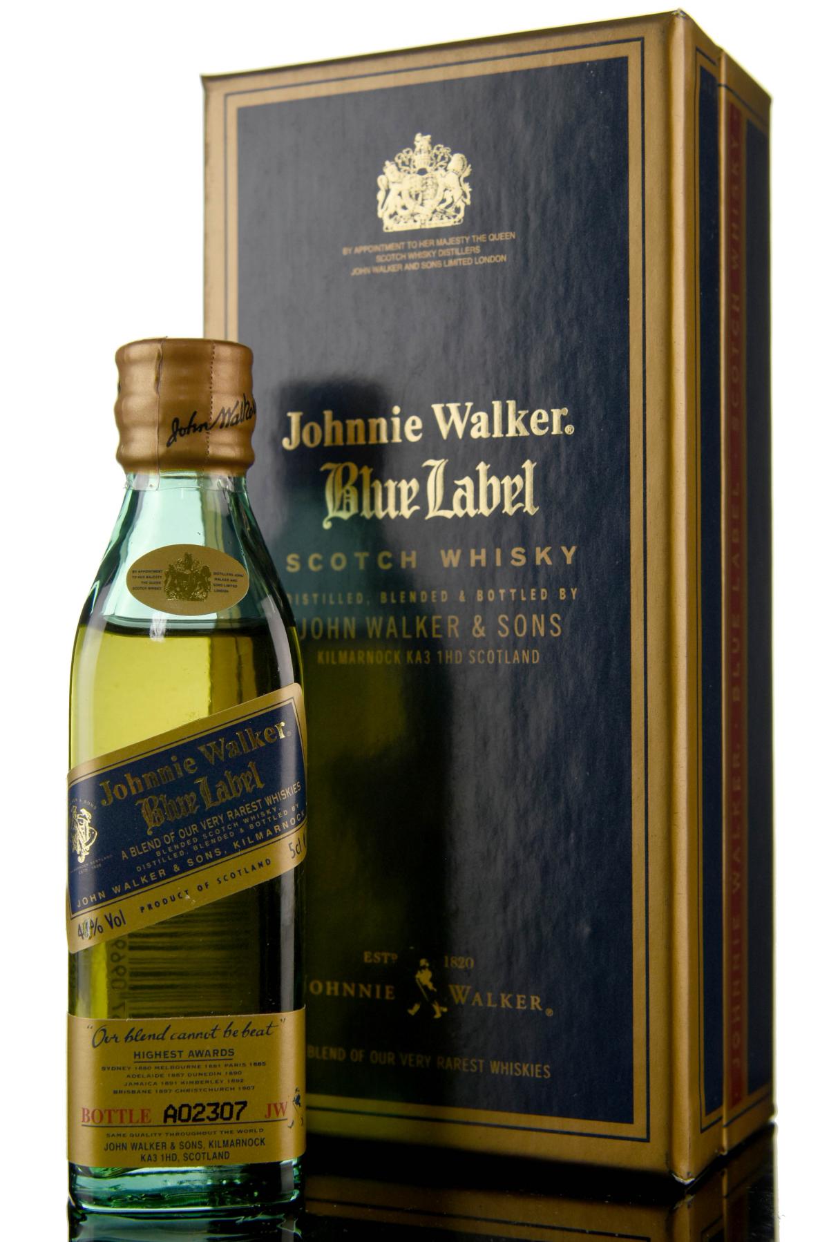 Johnnie Walker Blue Label Miniature