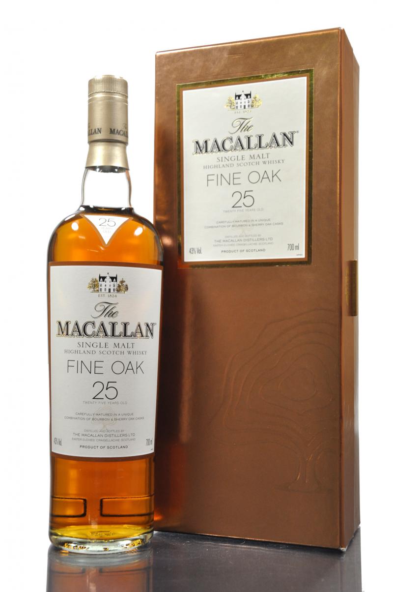 Macallan 25 Year Old - Fine Oak