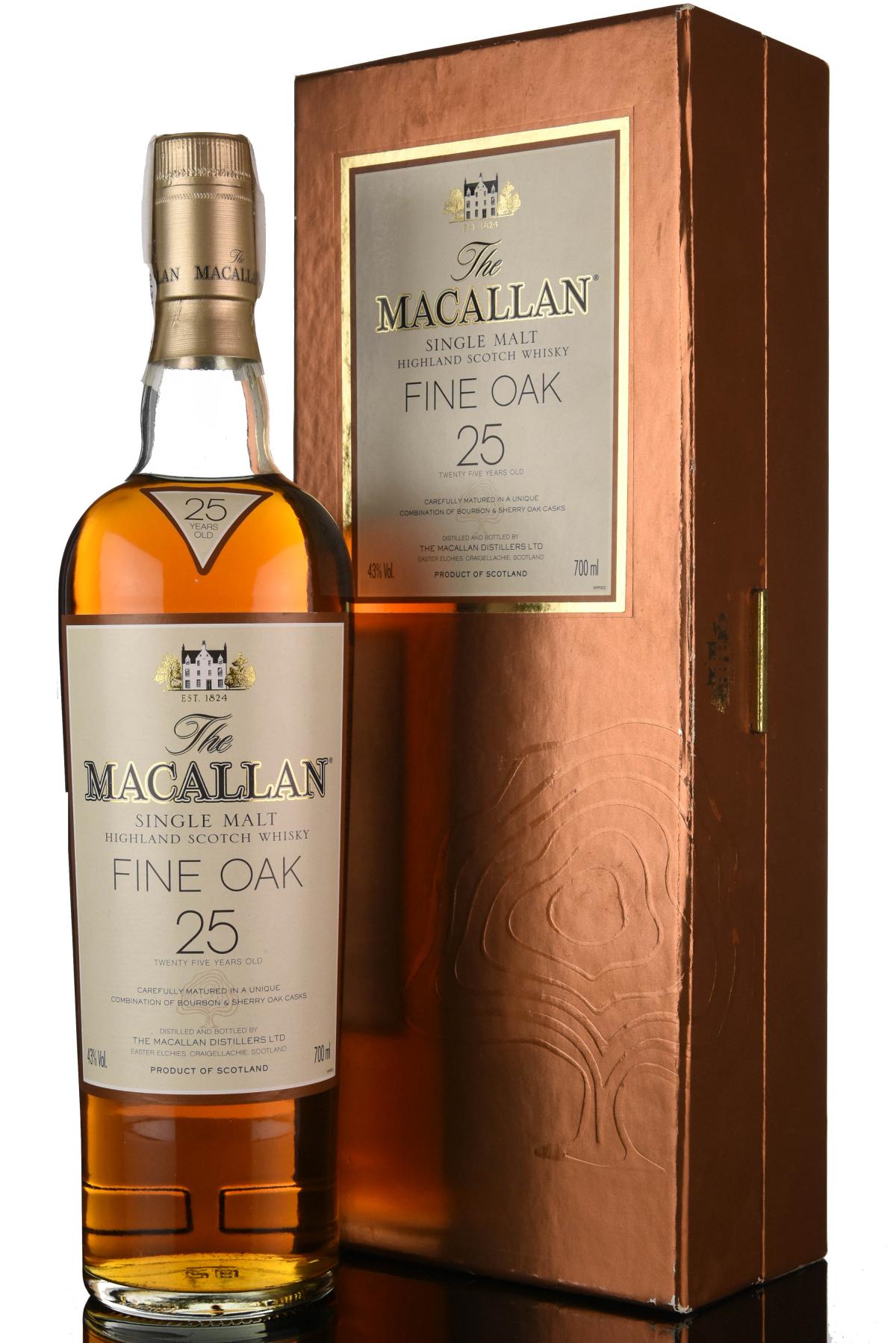 Macallan 25 Year Old - Fine Oak