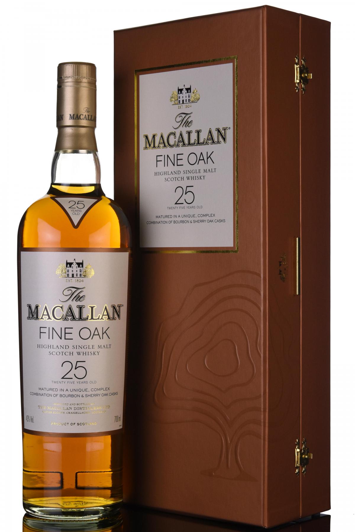 Macallan 25 Year Old - Fine Oak