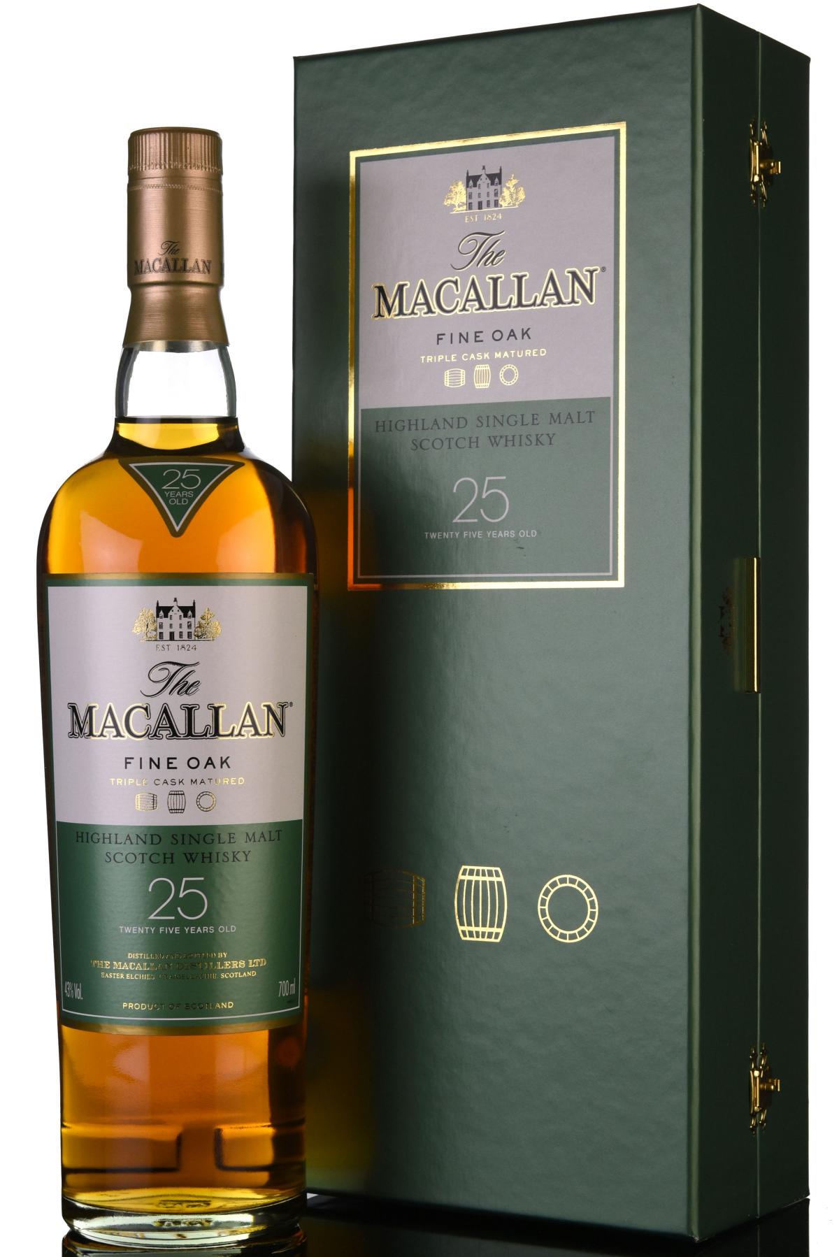 Macallan 25 Year Old - Fine Oak - 2000s
