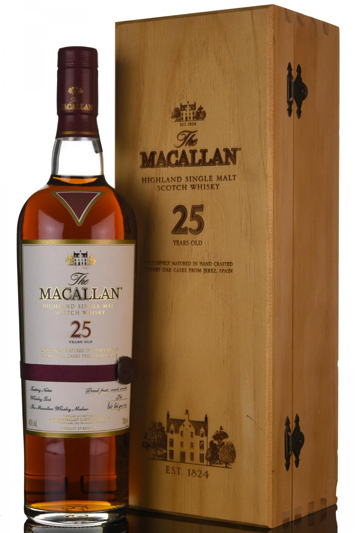 Macallan 25 Year Old - Sherry Cask