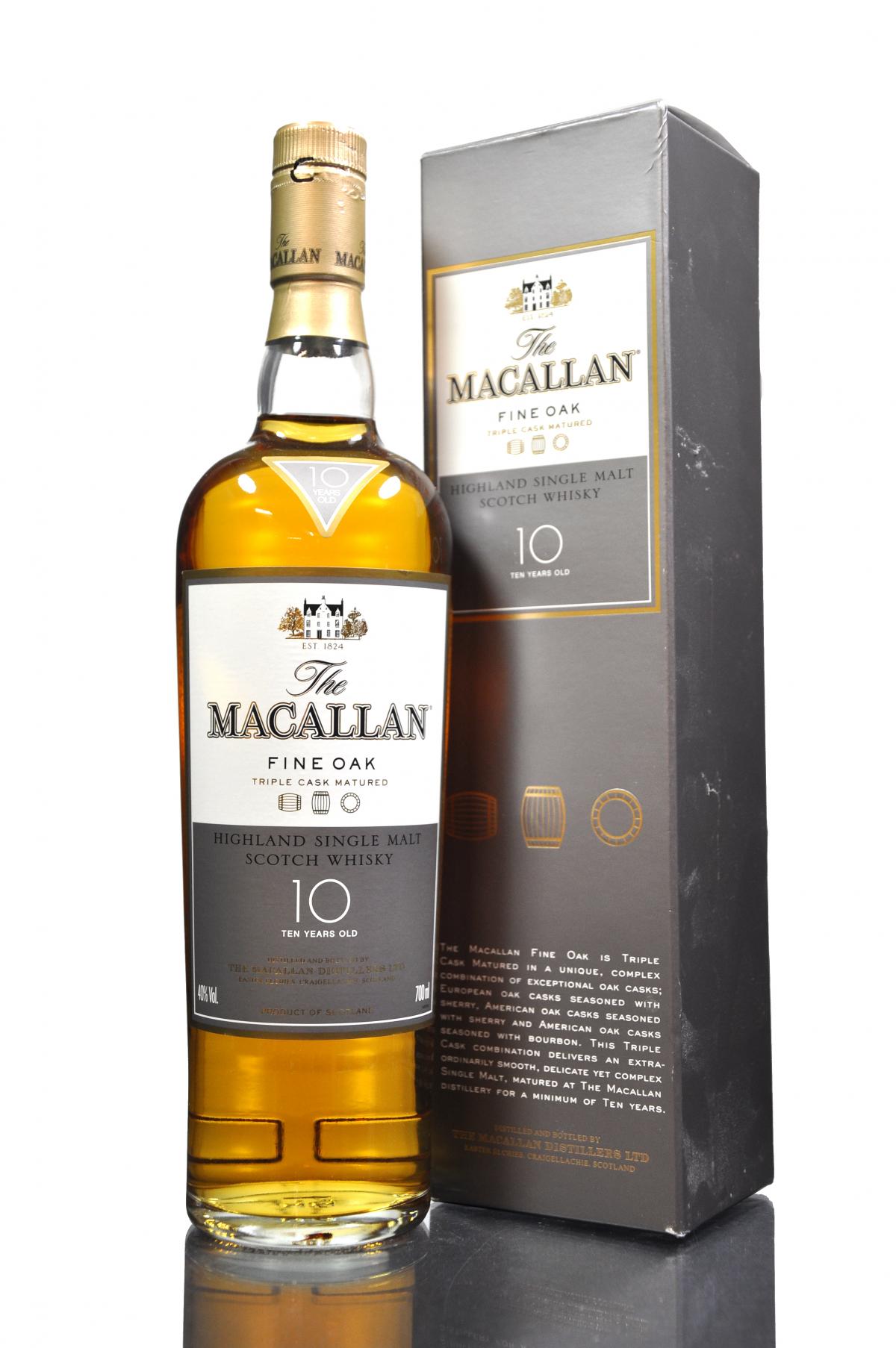 Macallan 10 Year Old - Fine Oak