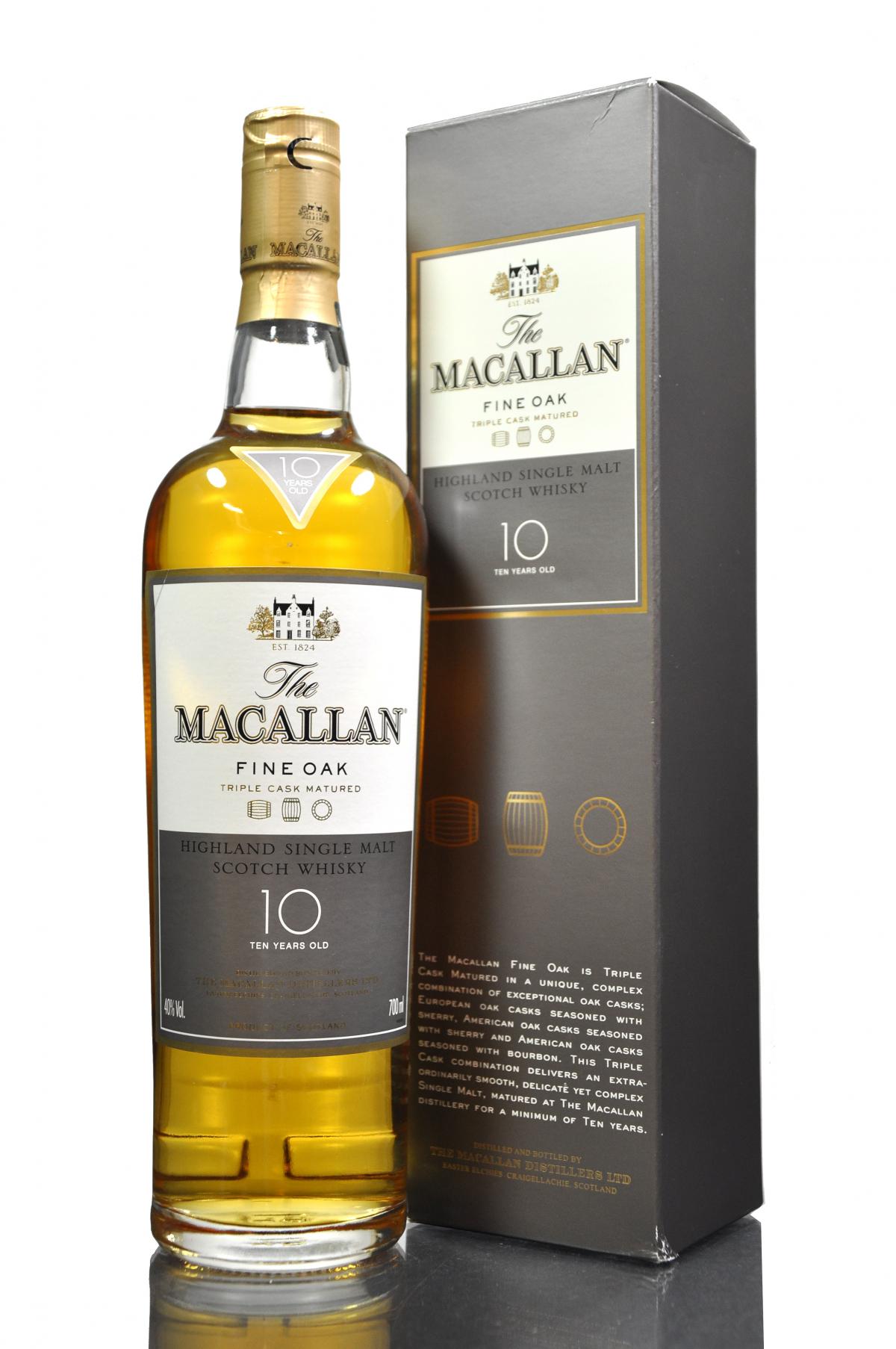 Macallan 10 Year Old - Fine Oak