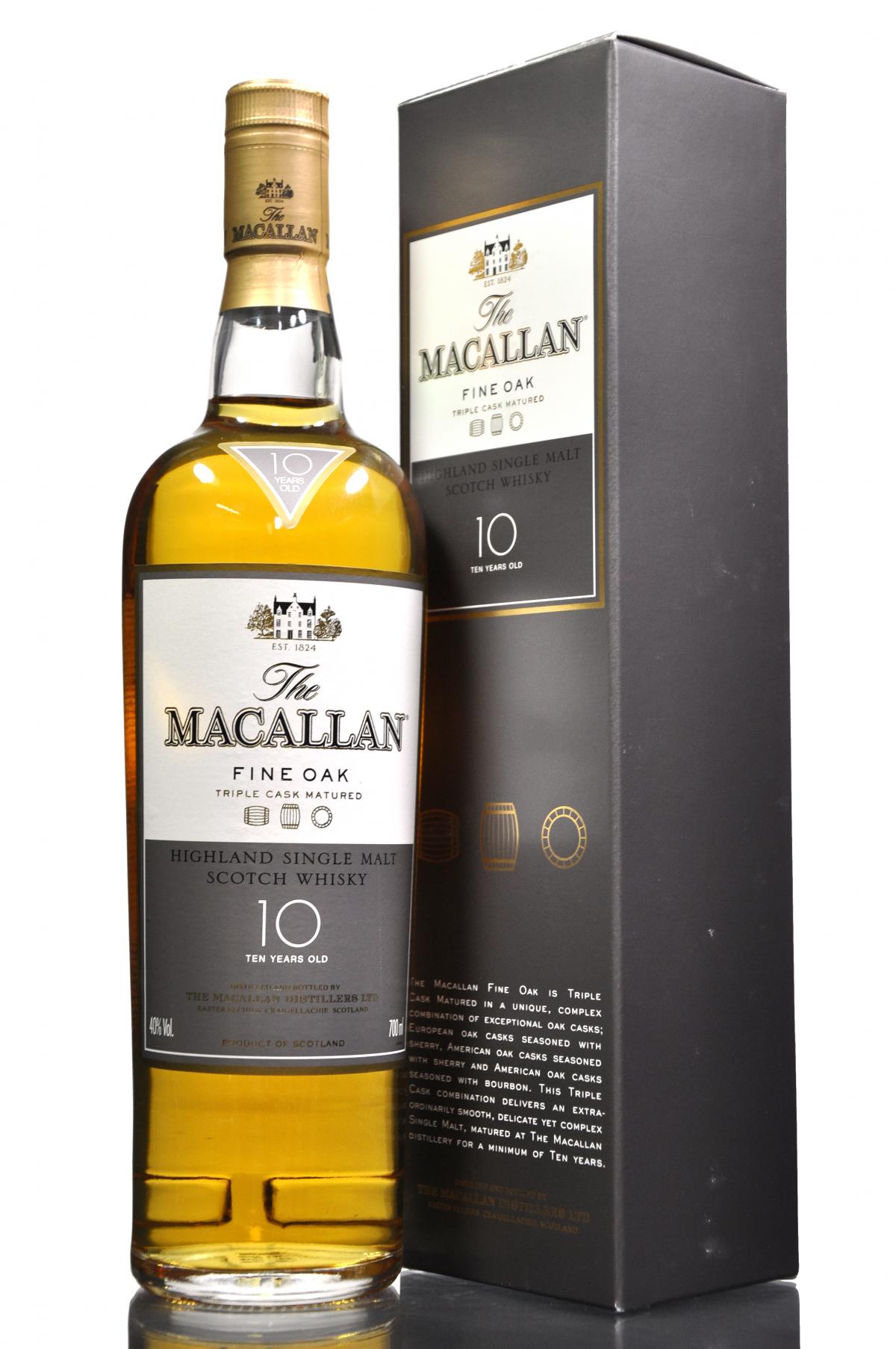 Macallan 10 Year Old - Fine Oak