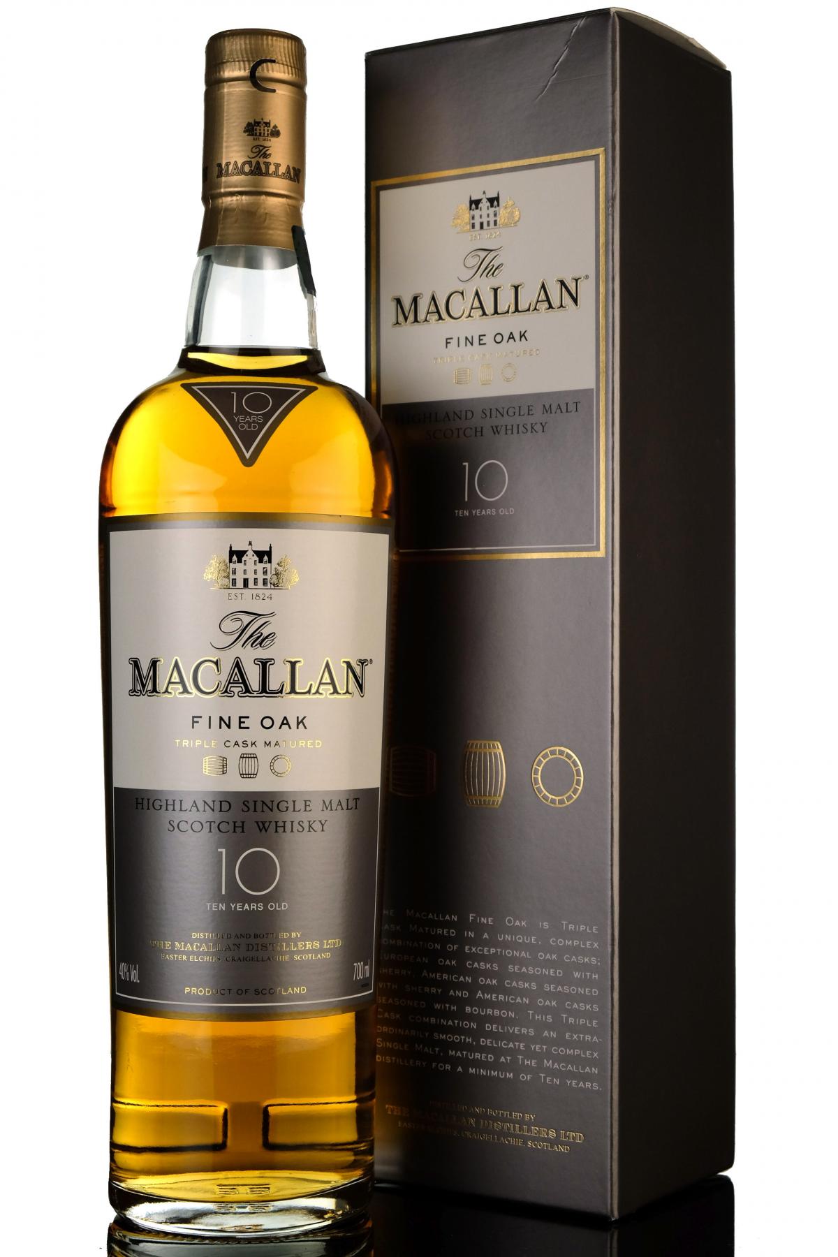 Macallan 10 Year Old - Fine Oak