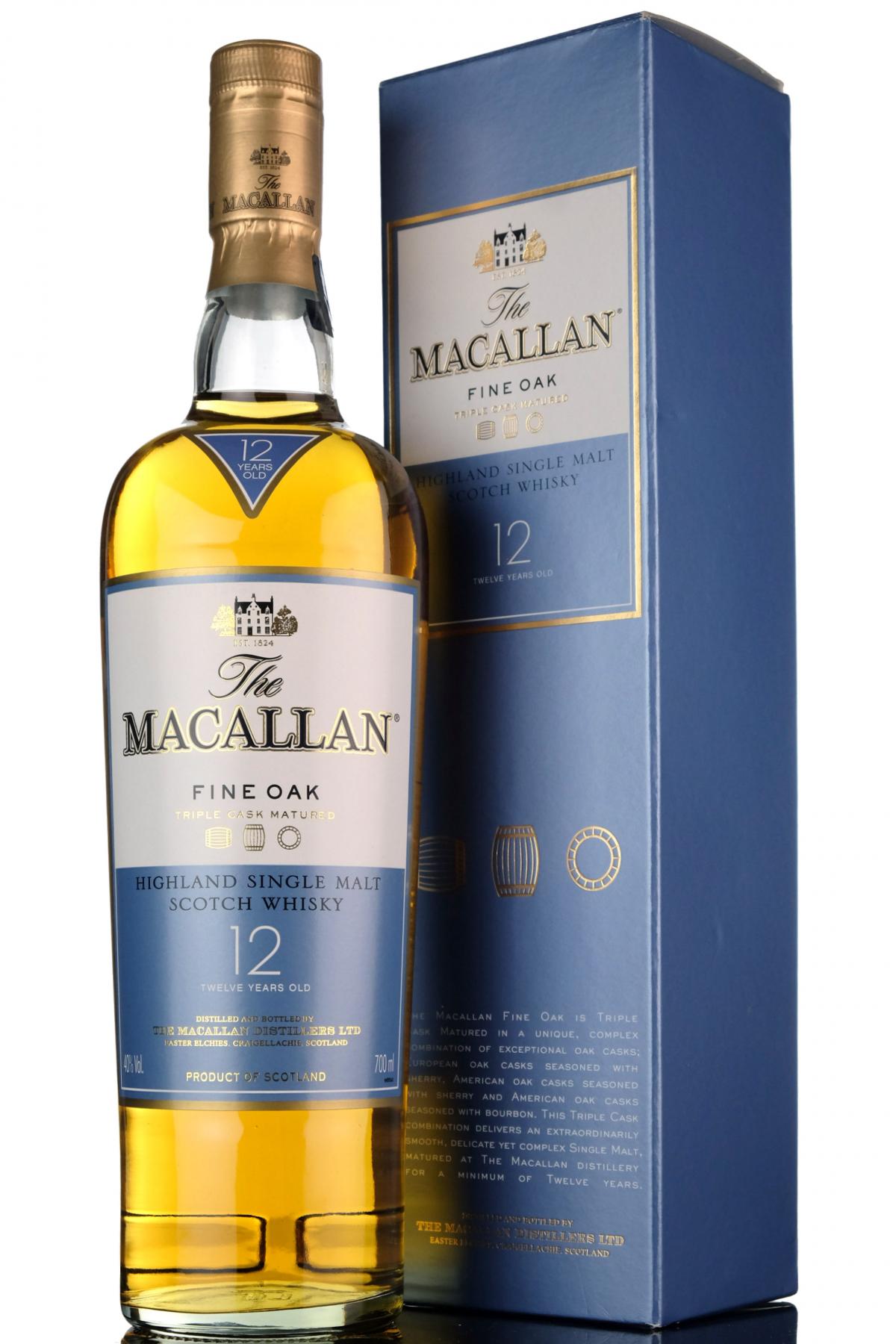 Macallan 12 Year Old - Fine Oak