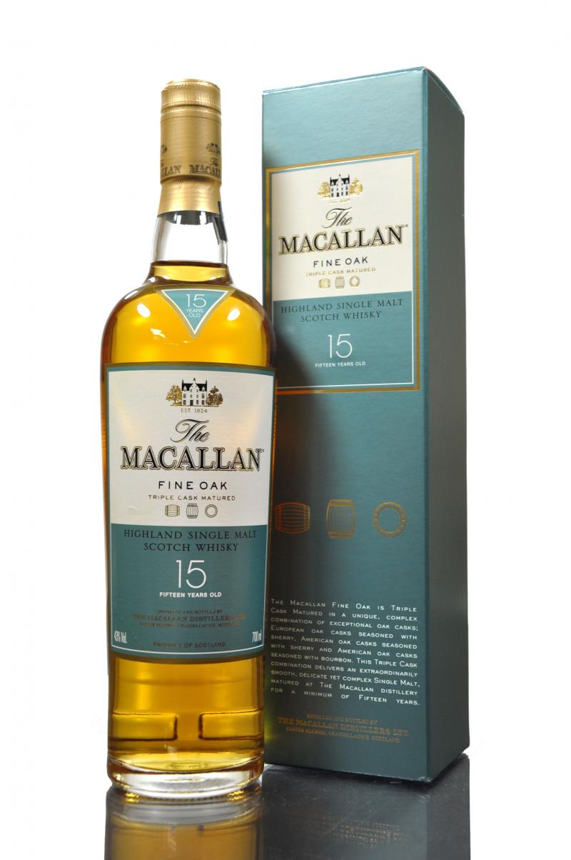 Macallan 15 Year Old - Fine Oak