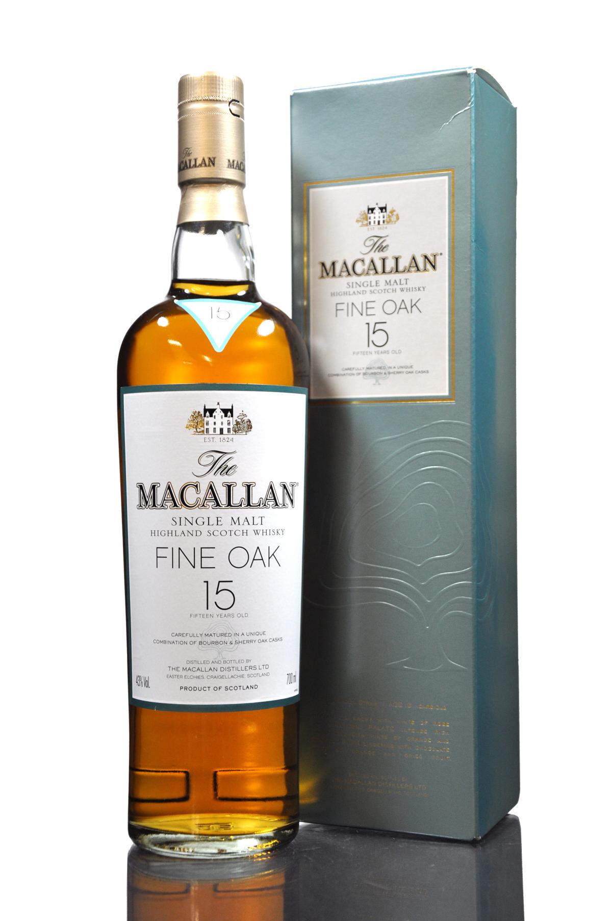 Macallan 15 Year Old - Fine Oak