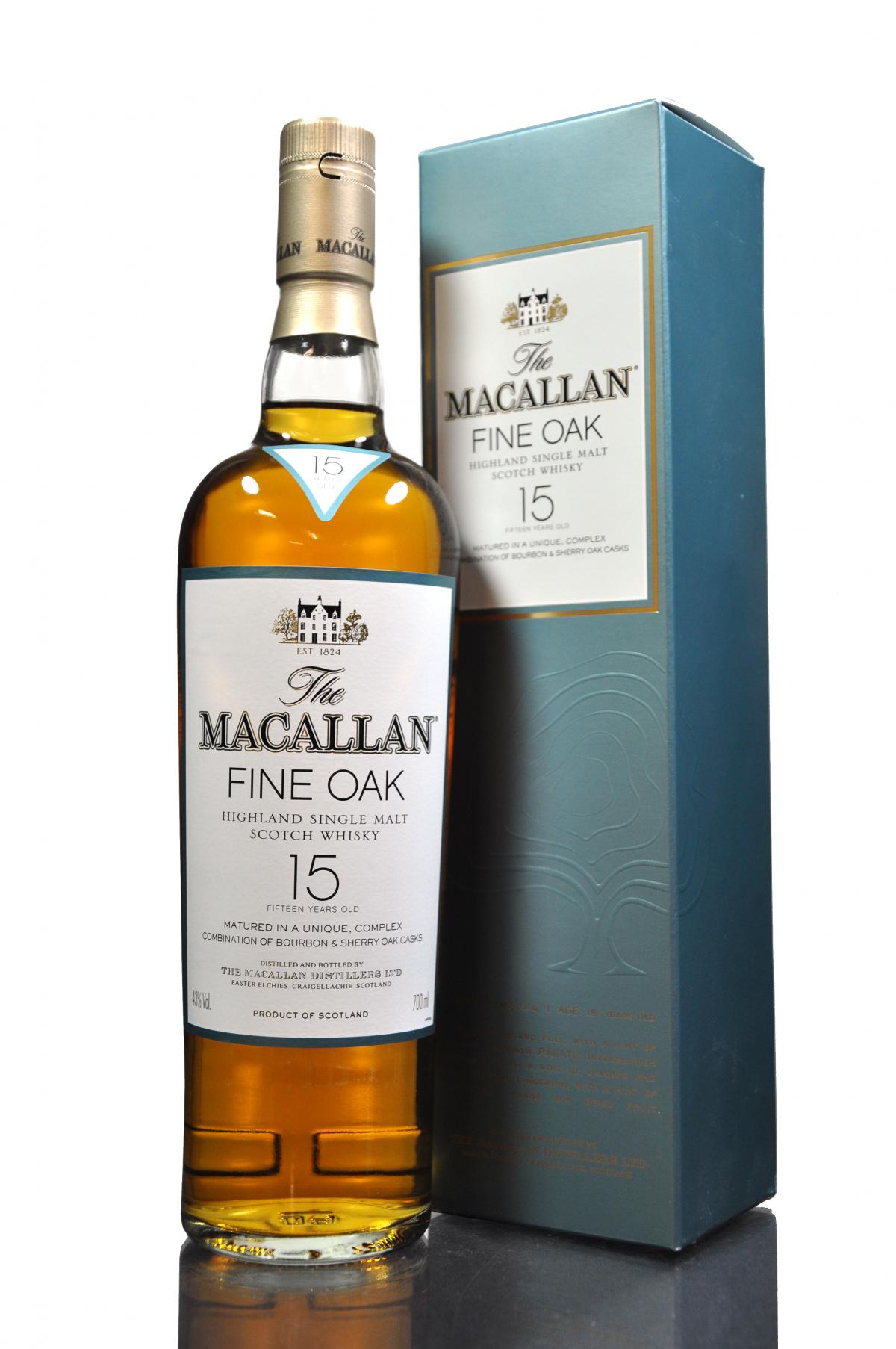 Macallan 15 Year Old - Fine Oak