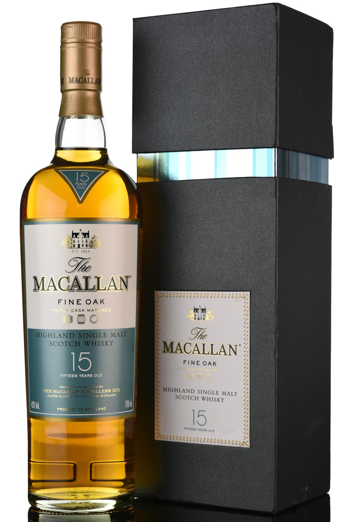 Macallan 15 Year Old - Fine Oak