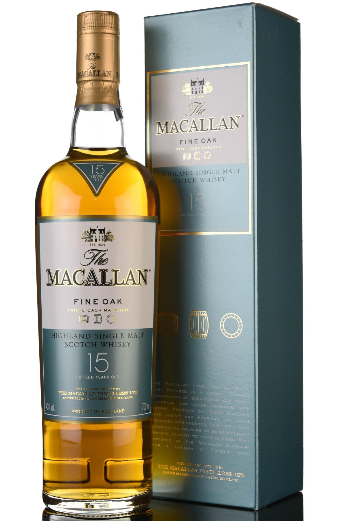 Macallan 15 Year Old - Fine Oak