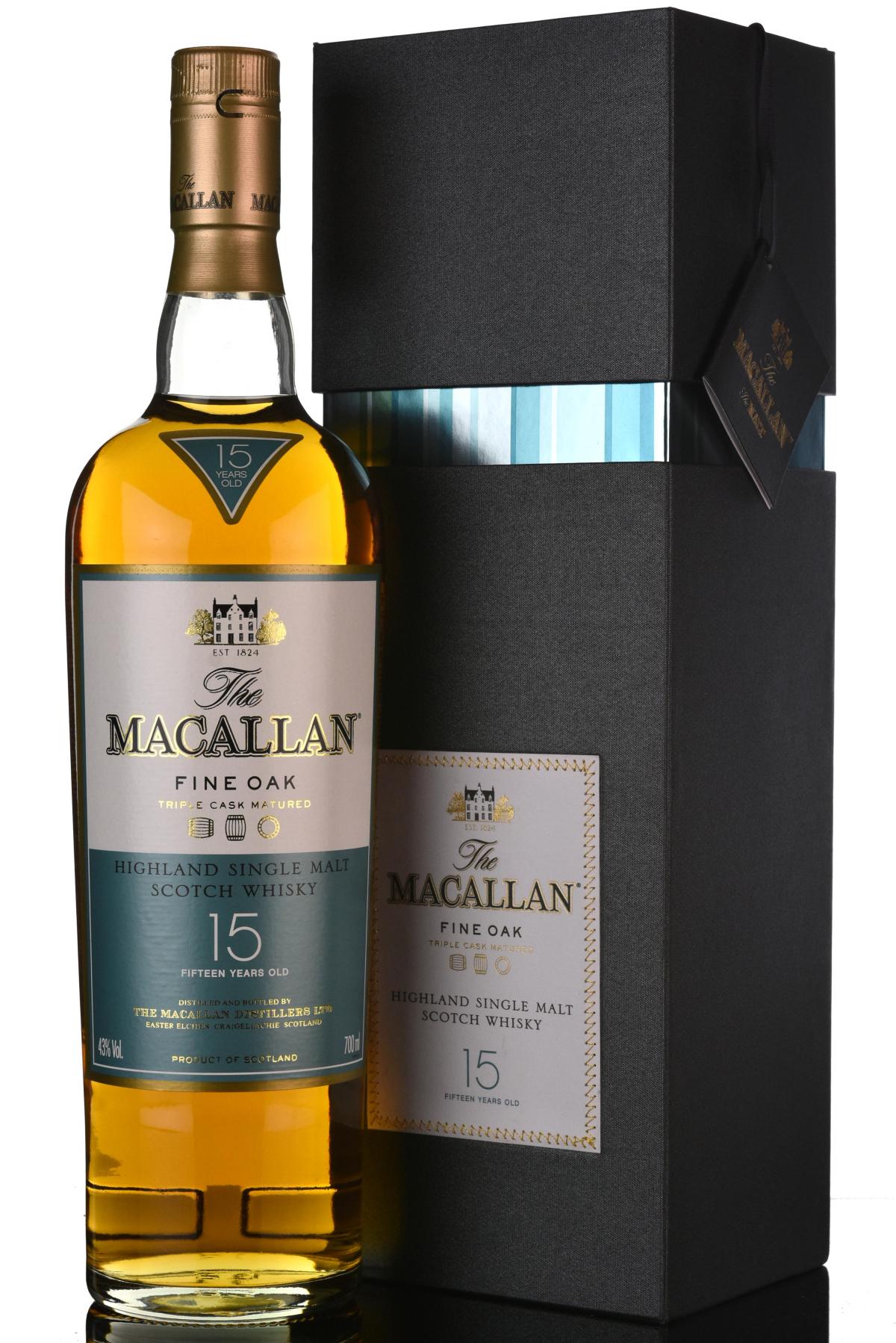 Macallan 15 Year Old - Fine Oak