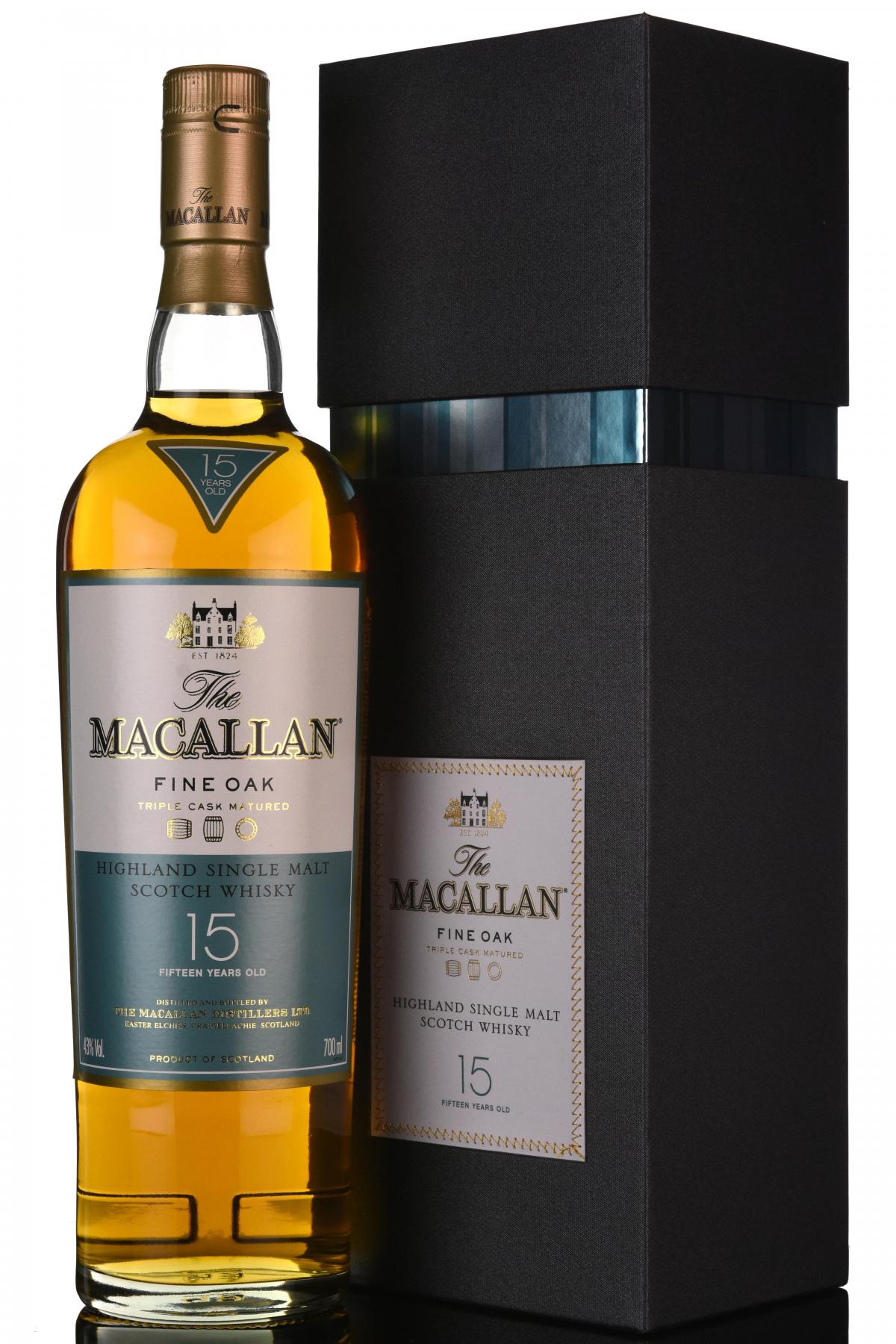 Macallan 15 Year Old - Fine Oak