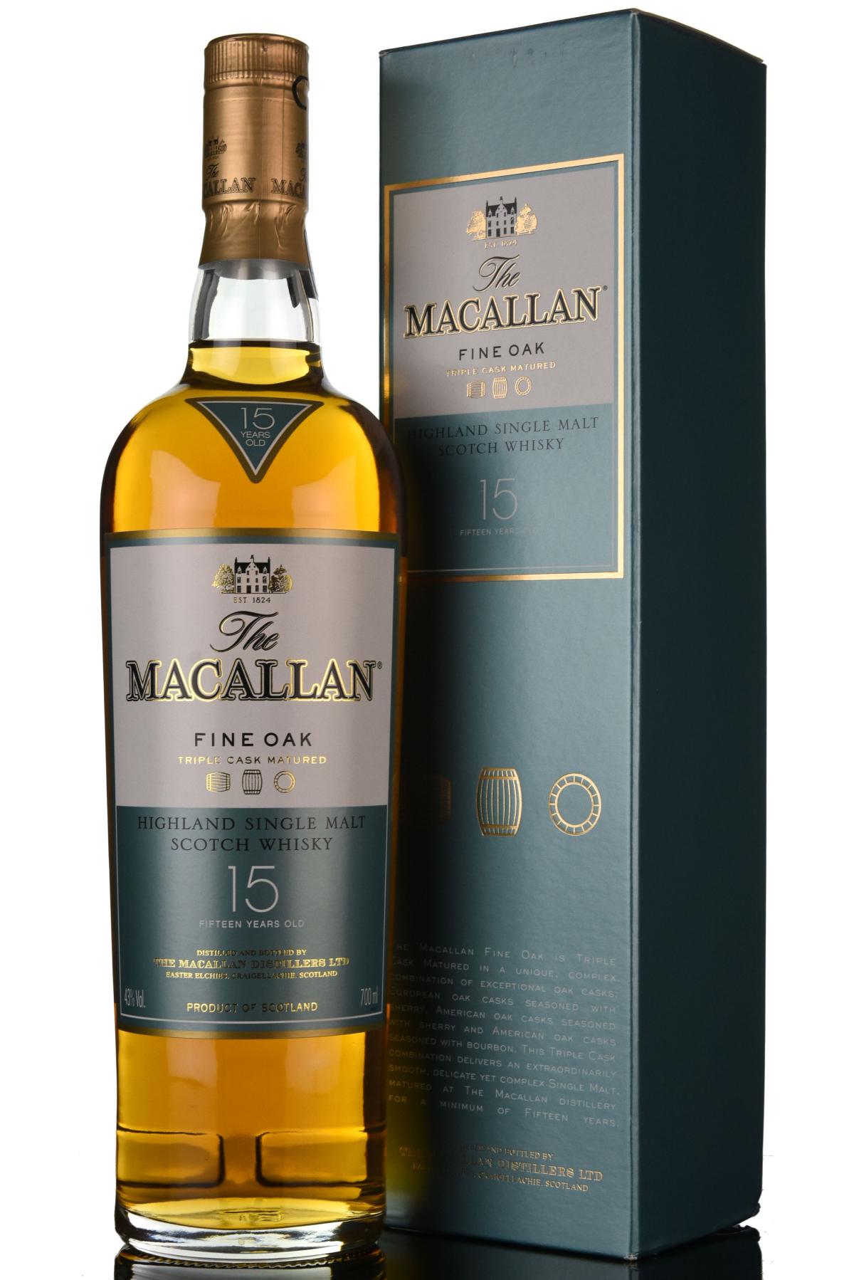 Macallan 15 Year Old - Fine Oak