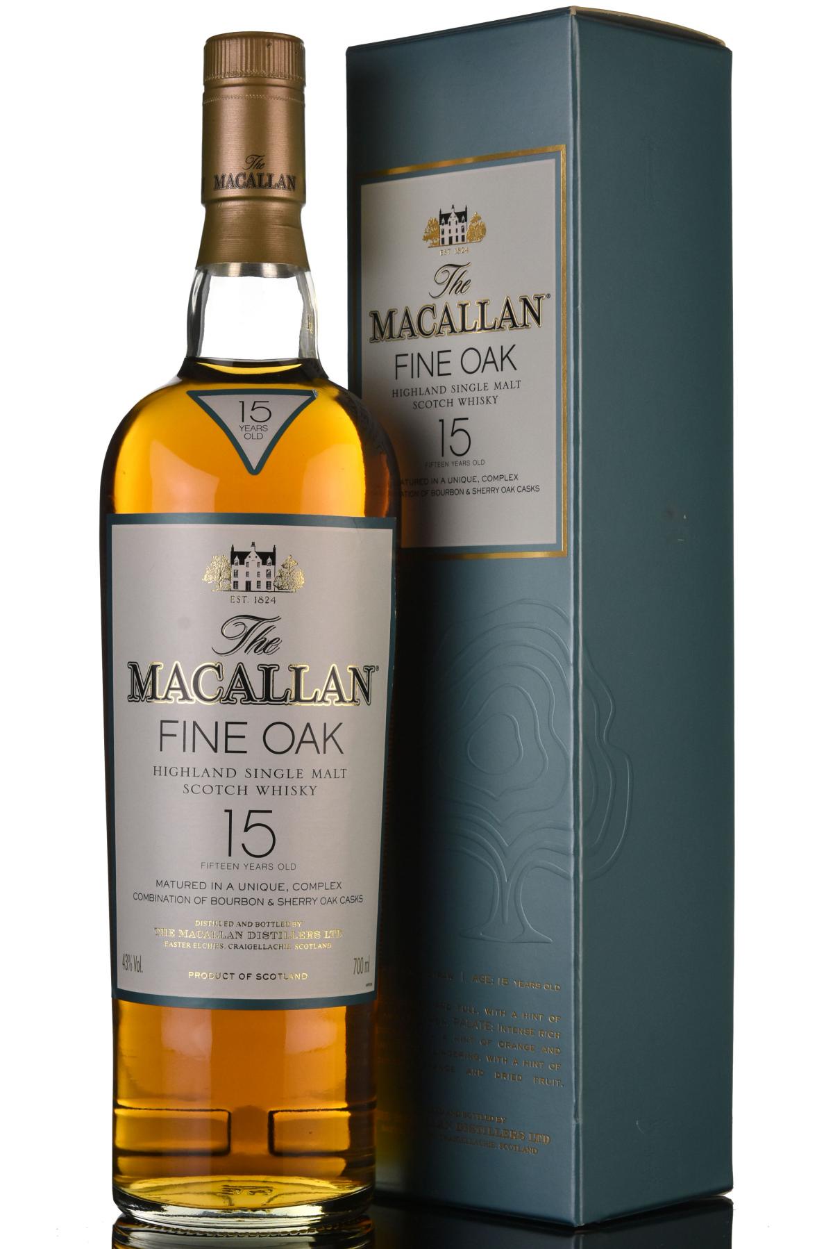 Macallan 15 Year Old - Fine Oak