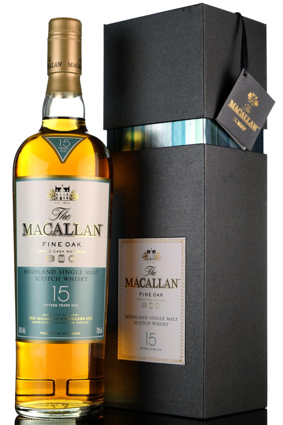 Macallan 15 Year Old - Fine Oak