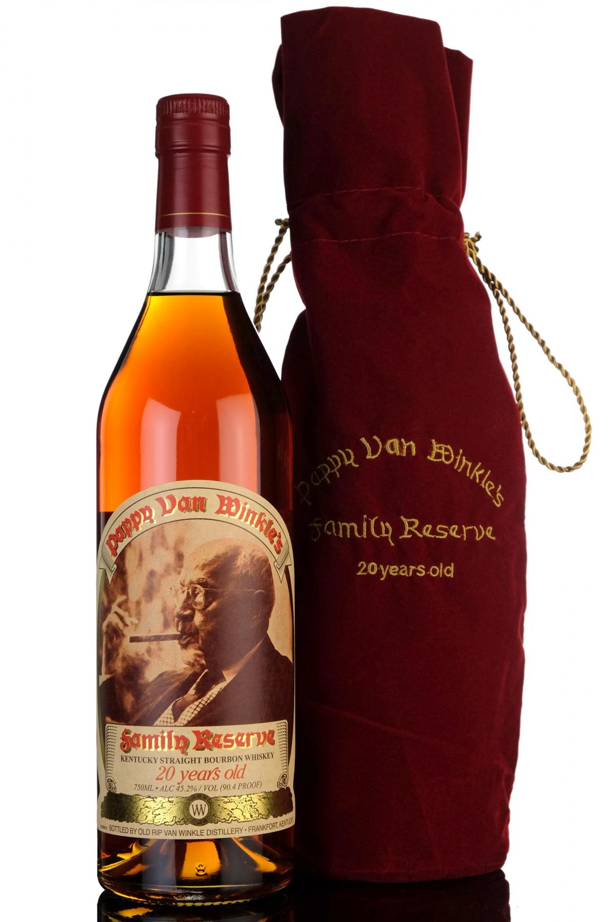 Pappy Van Winkles Family Reserve - 20 Year Old - Kentucky Straight Bourbon Whiskey