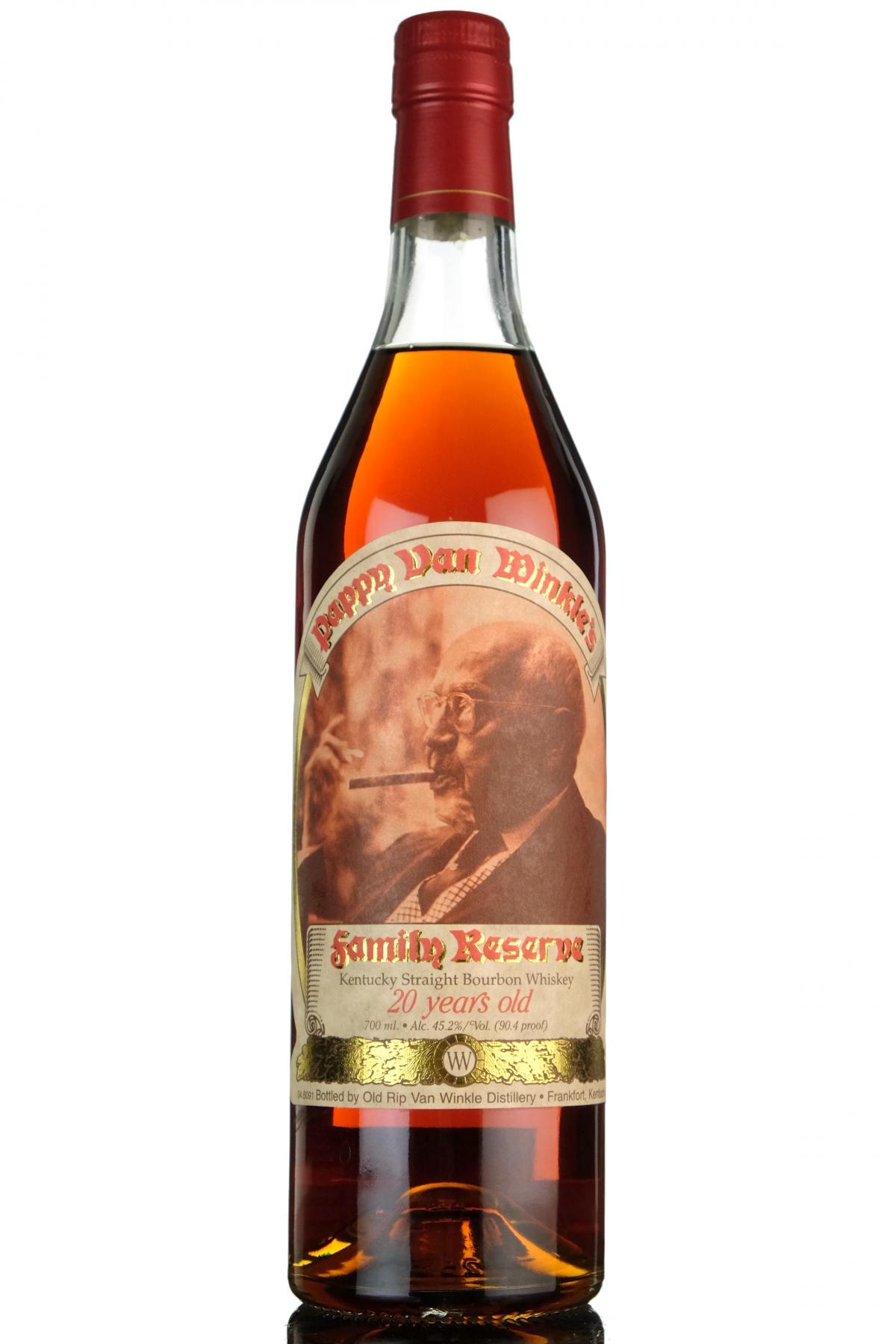 Pappy Van Winkles Family Reserve - 20 Year Old - Kentucky Straight Bourbon Whiskey