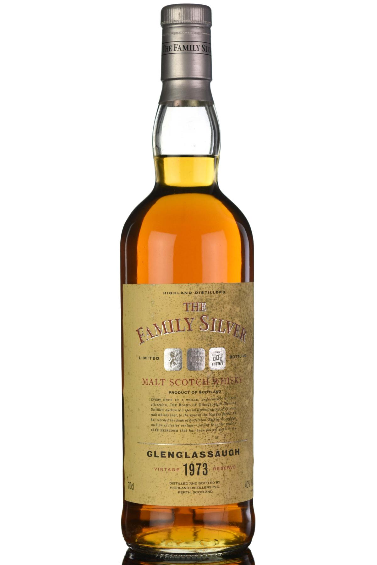 Glenglassaugh 1973 - Family Silver