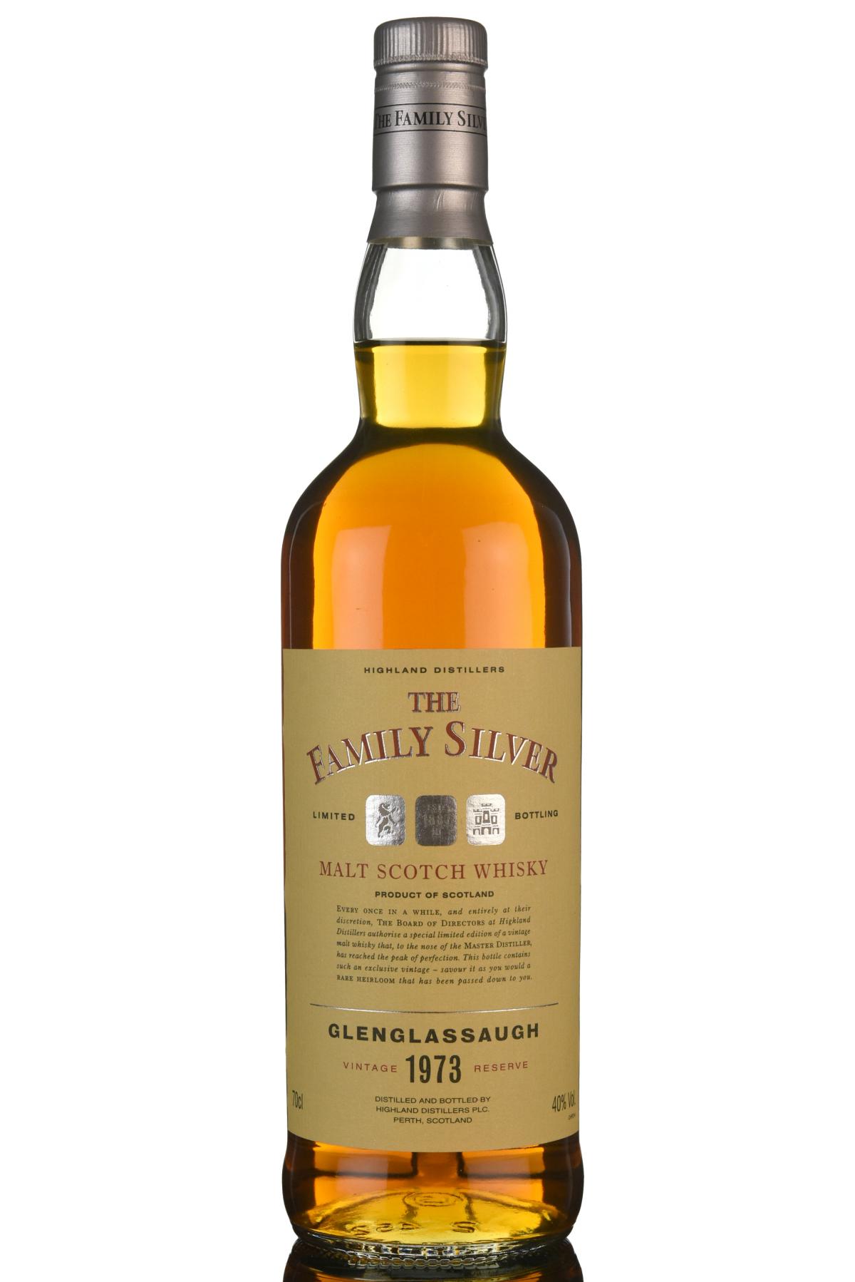 Glenglassaugh 1973 - Family Silver