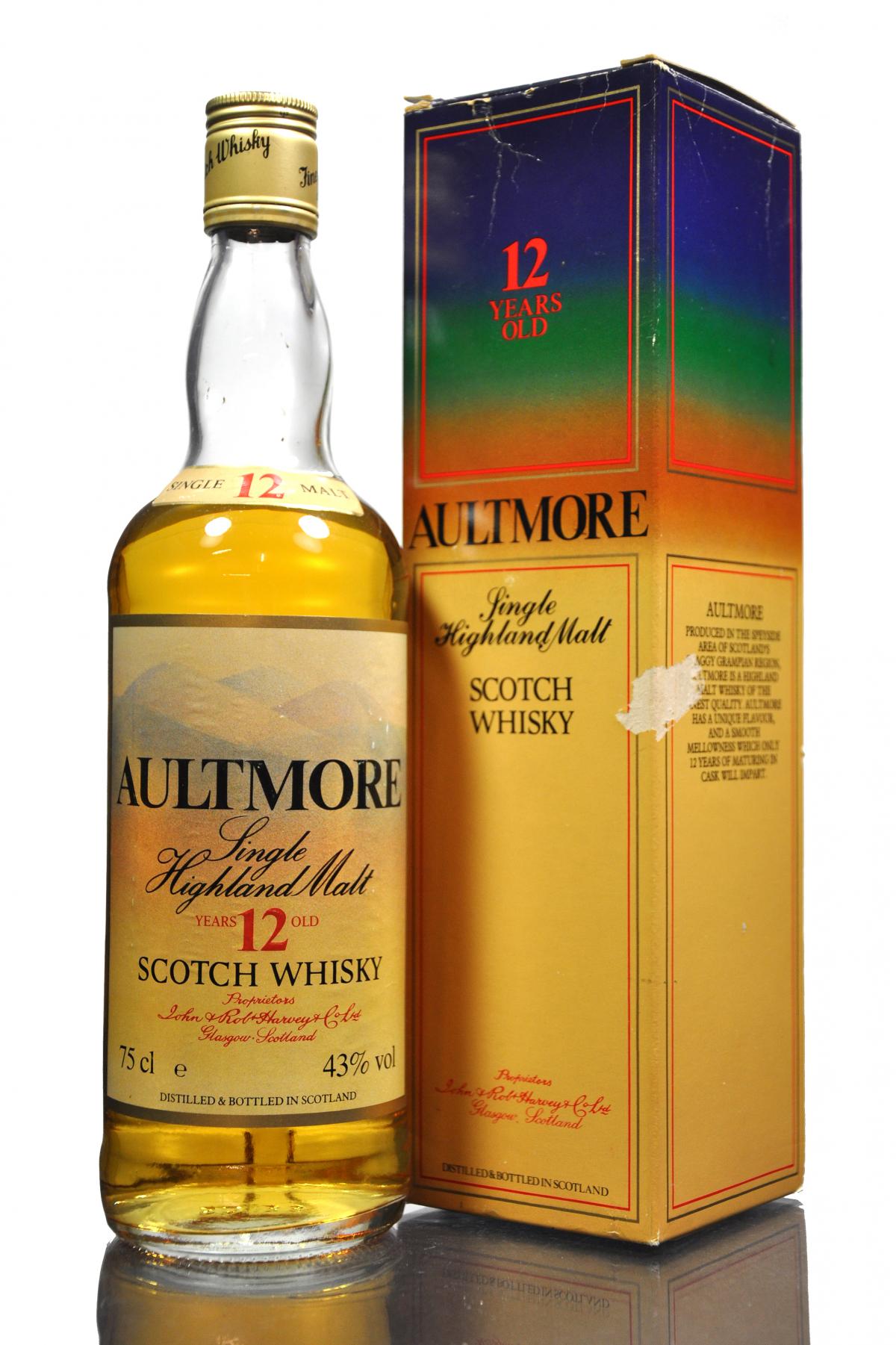 Aultmore 12 Year Old - 1980s