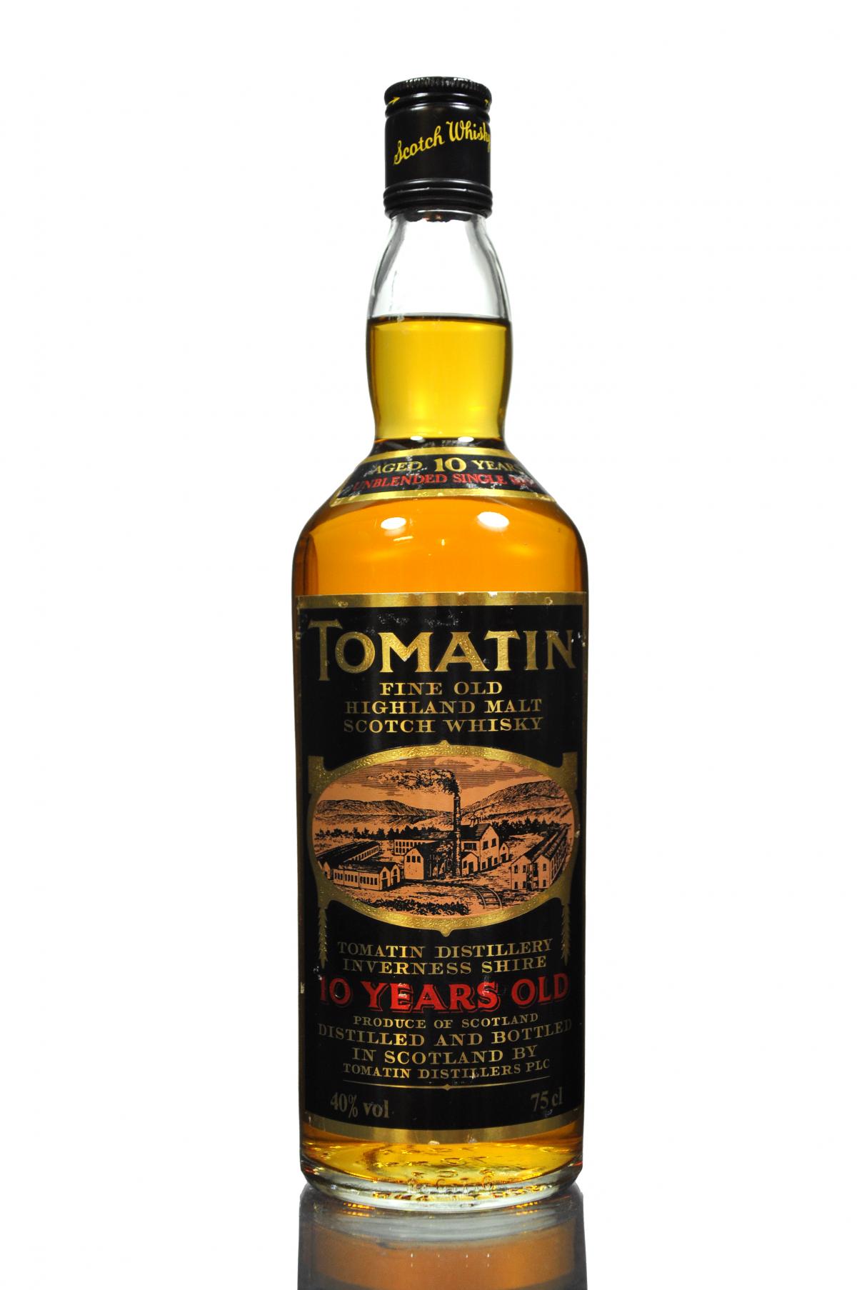 Tomatin 10 Year Old - 1980s