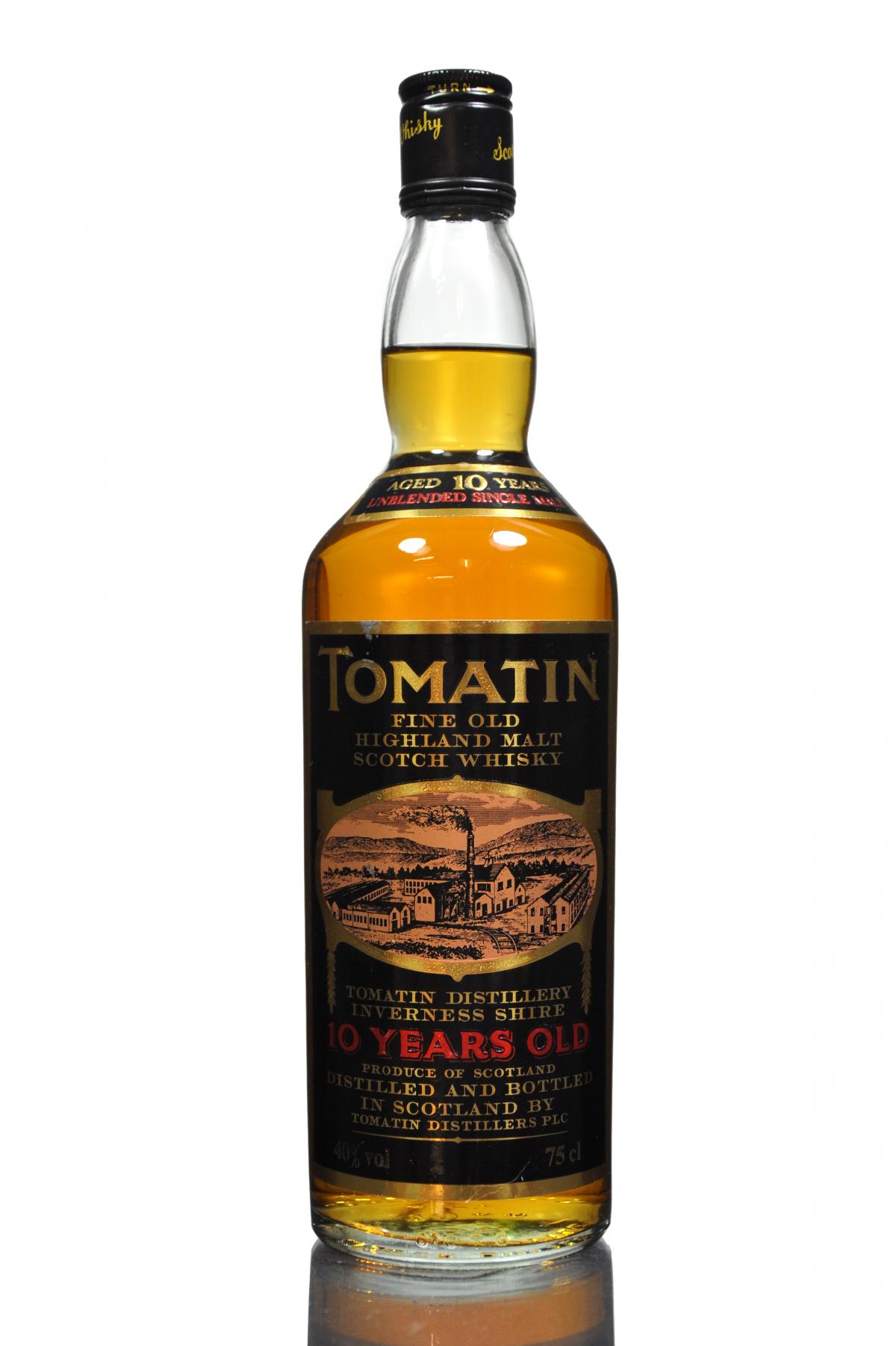 Tomatin 10 Year Old - 1980s