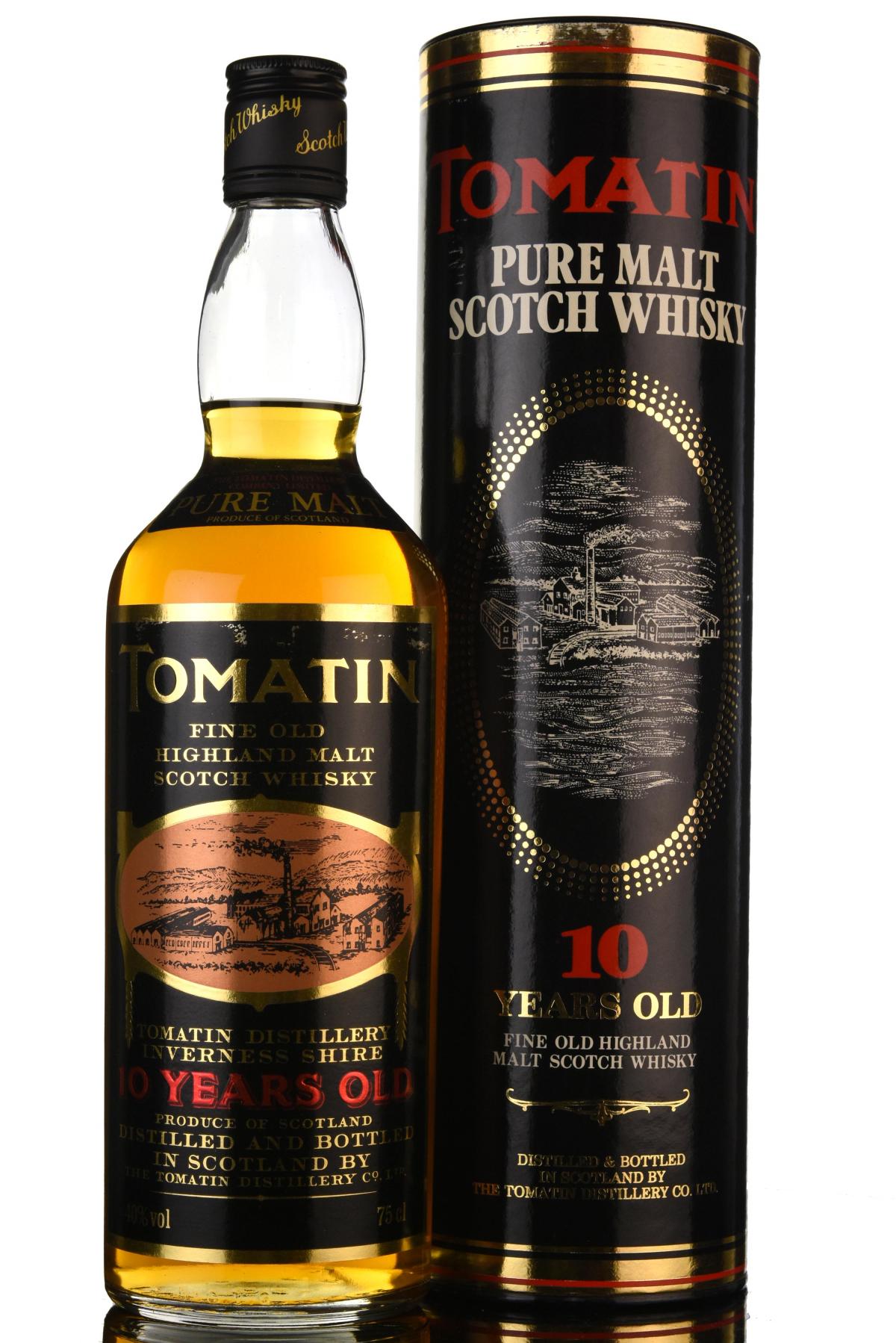 Tomatin 10 Year Old - 1980s