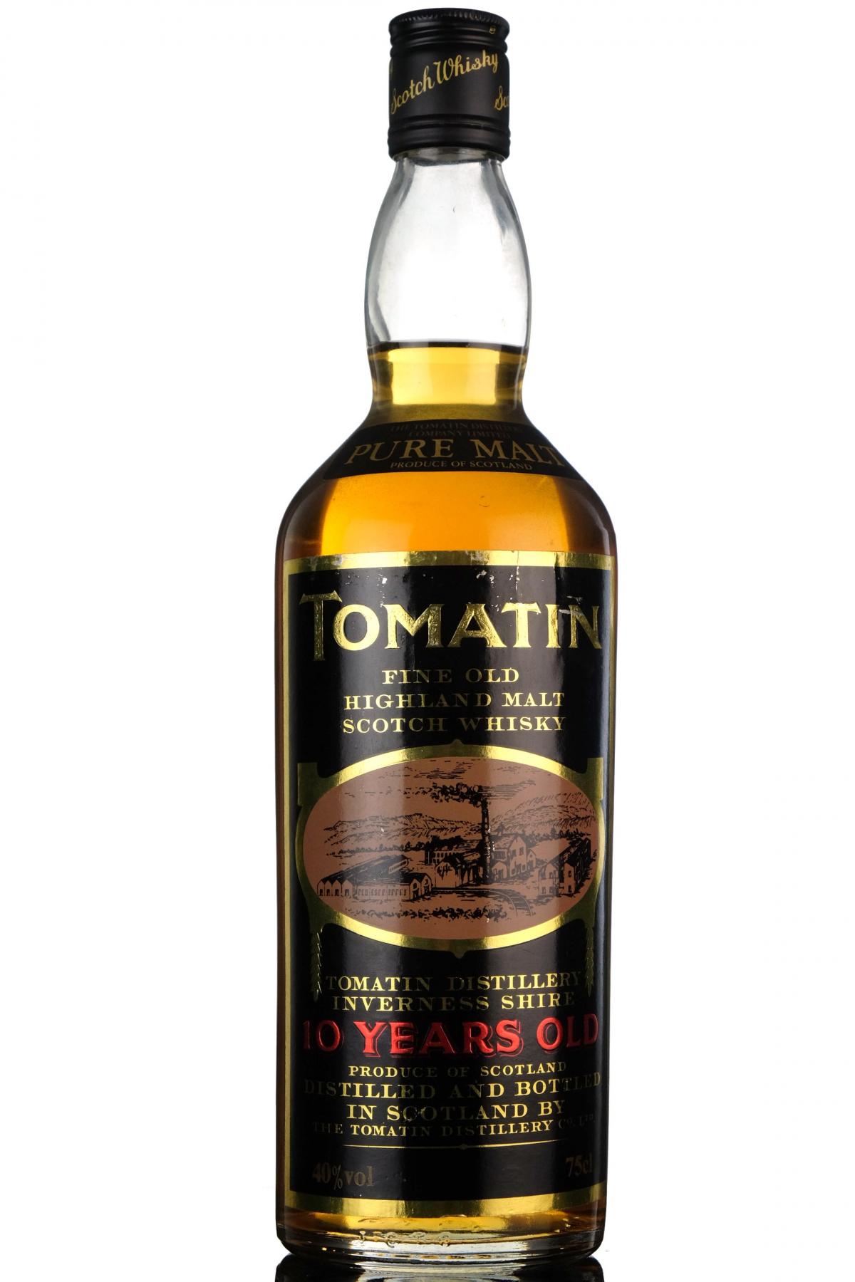 Tomatin 10 Year Old - 1980s