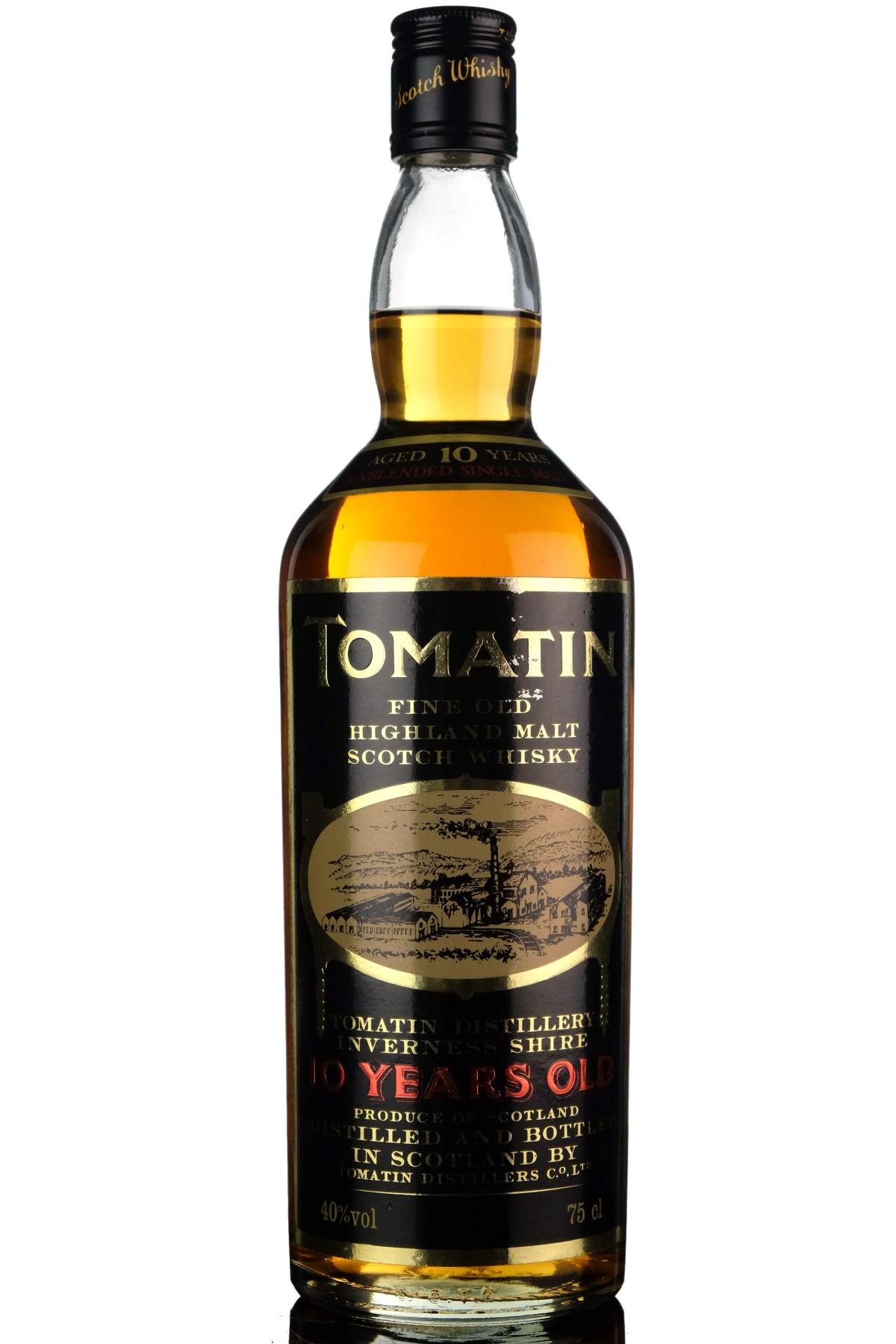 Tomatin 10 Year Old - 1980s