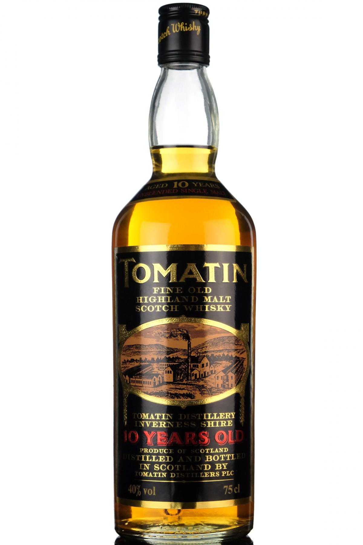 Tomatin 10 Year Old - 1980s