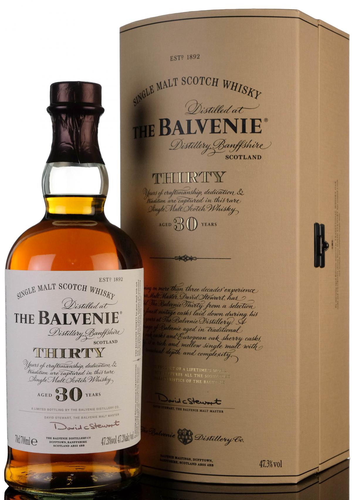 Balvenie 30 Year Old