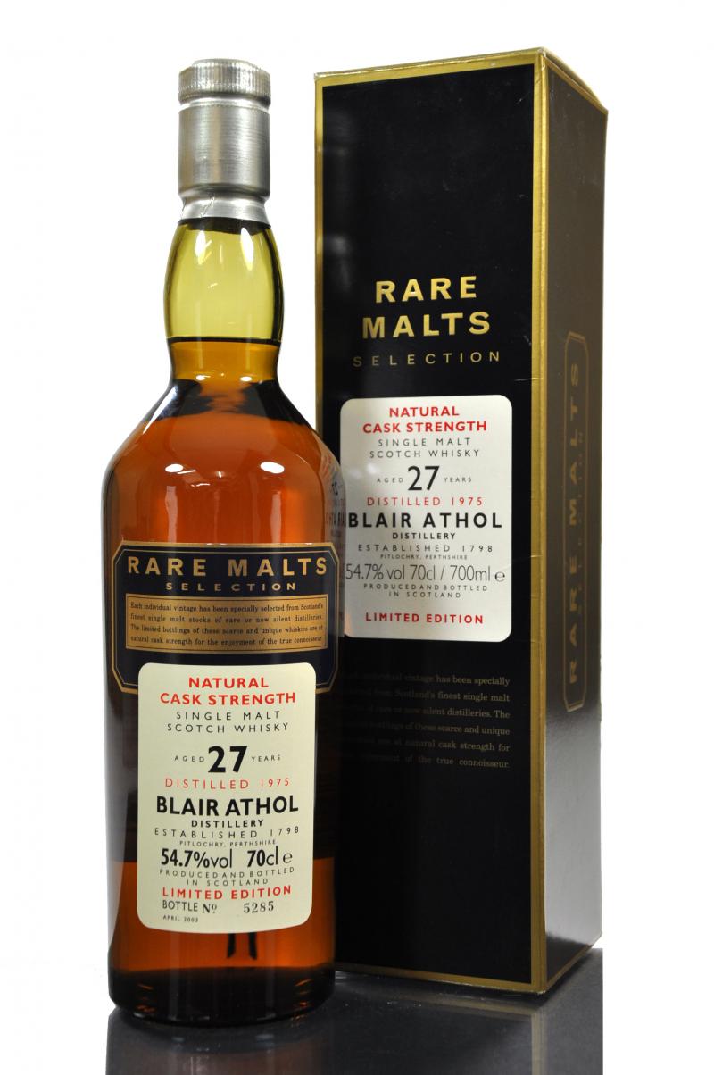 Blair Athol 1975-2003 - 27 Year Old - Rare Malts 54.7%