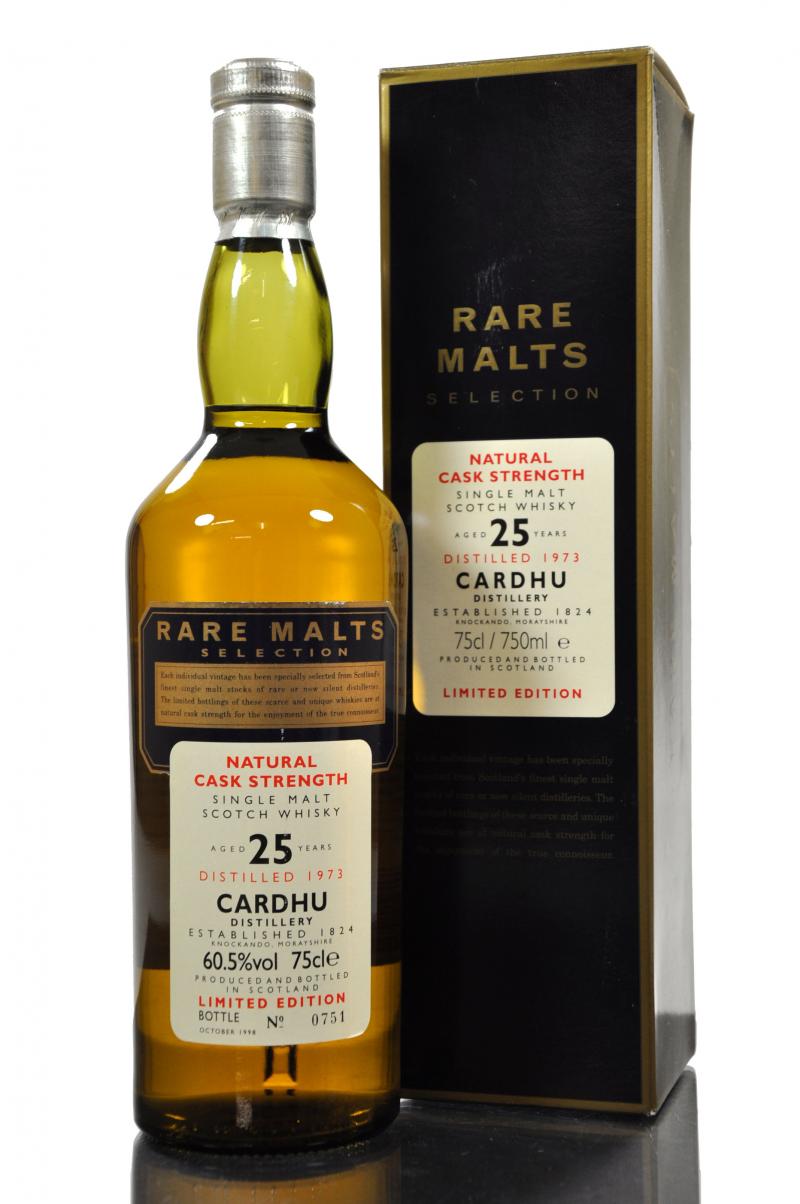 Cardhu 1973-1998 - 25 Year Old - Rare Malts 60.5%
