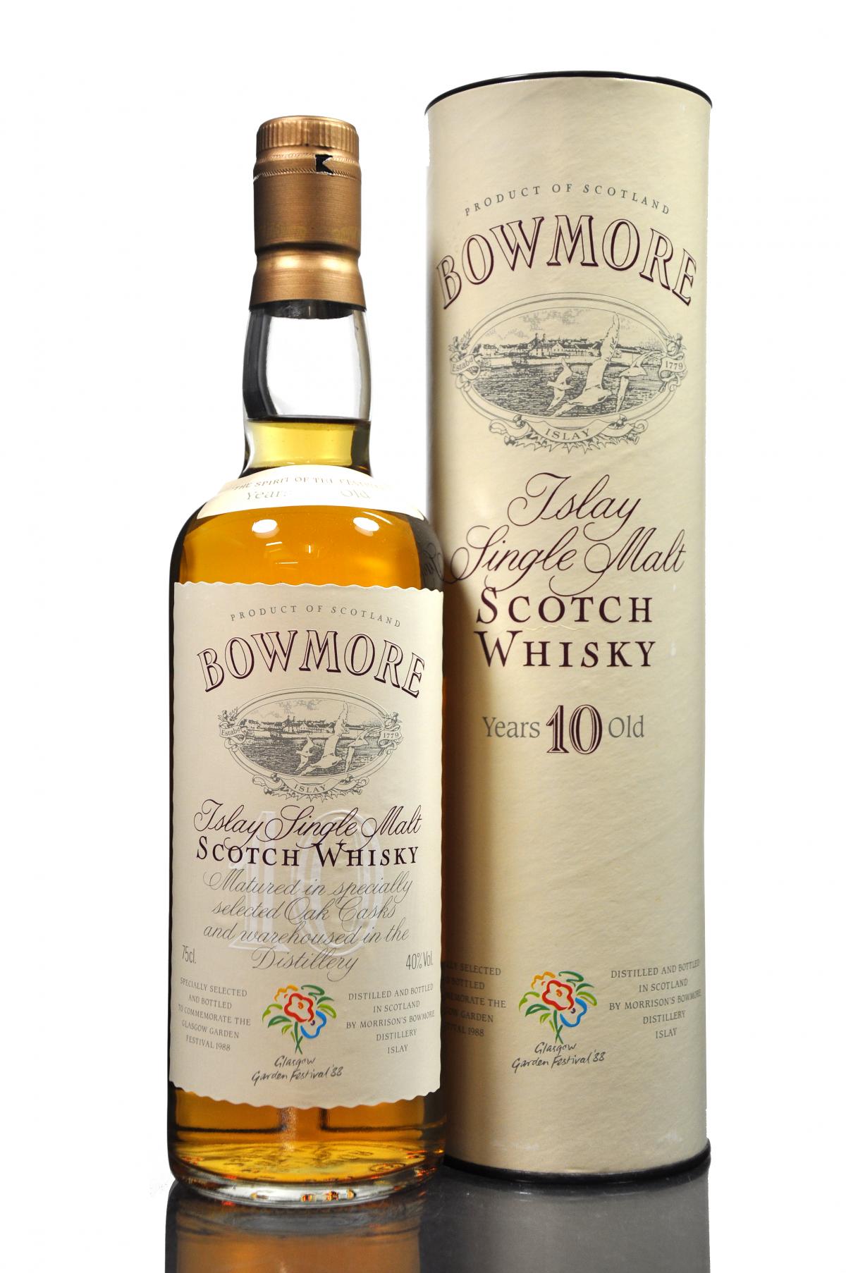 Bowmore 10 Year Old - Glasgow Garden Festival 1988