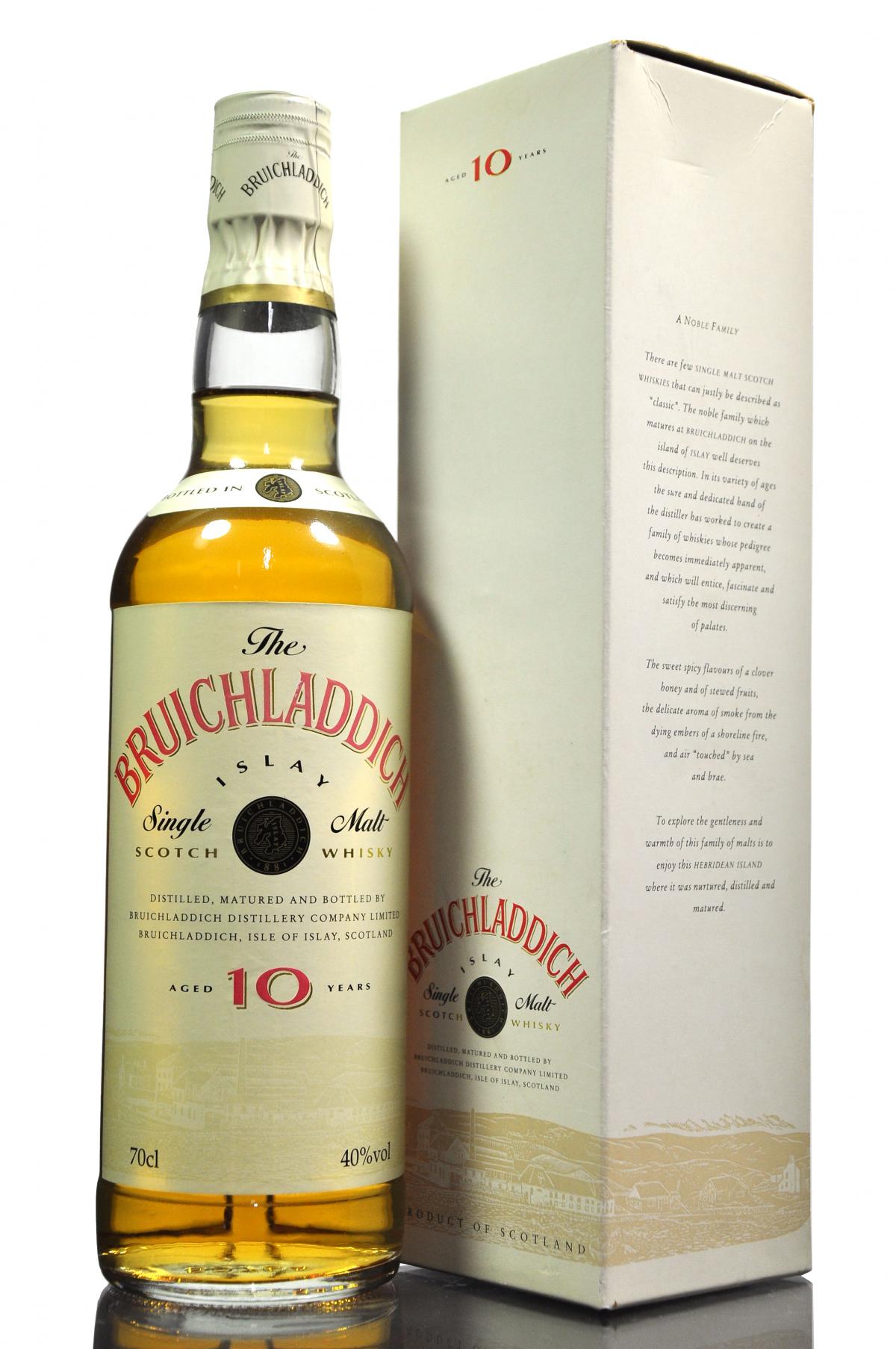 Bruichladdich 10 Year Old - 1990s