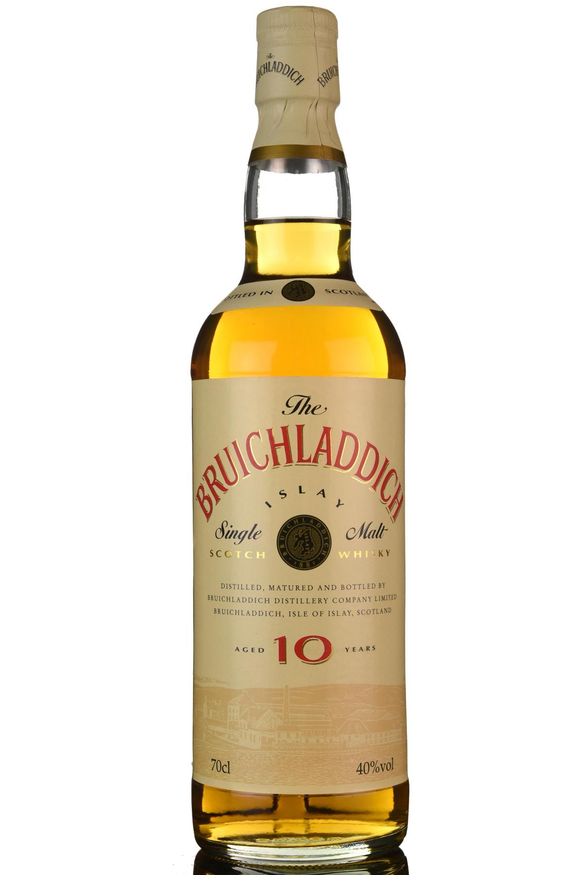 Bruichladdich 10 Year Old - 1990s