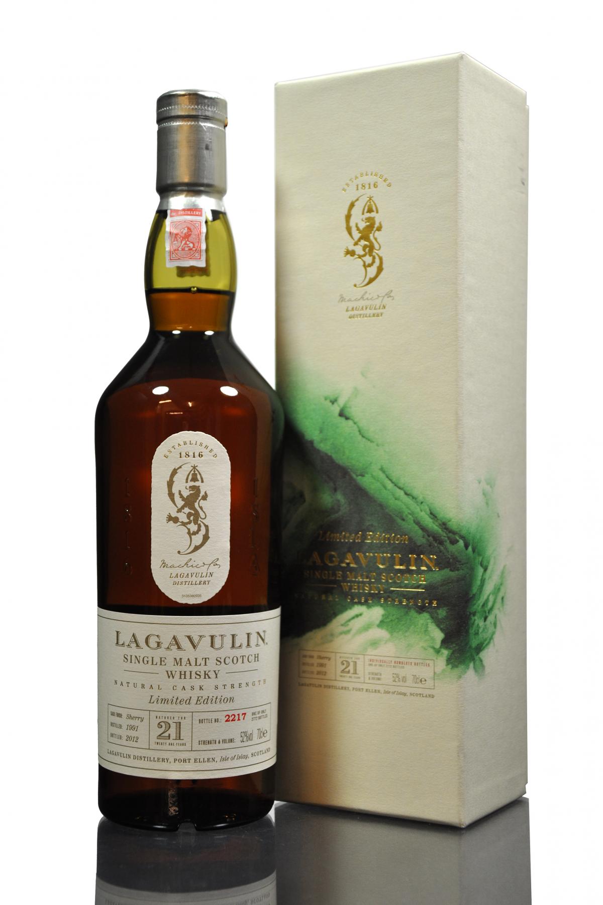 Lagavulin 1991-2012 - 21 Year Old