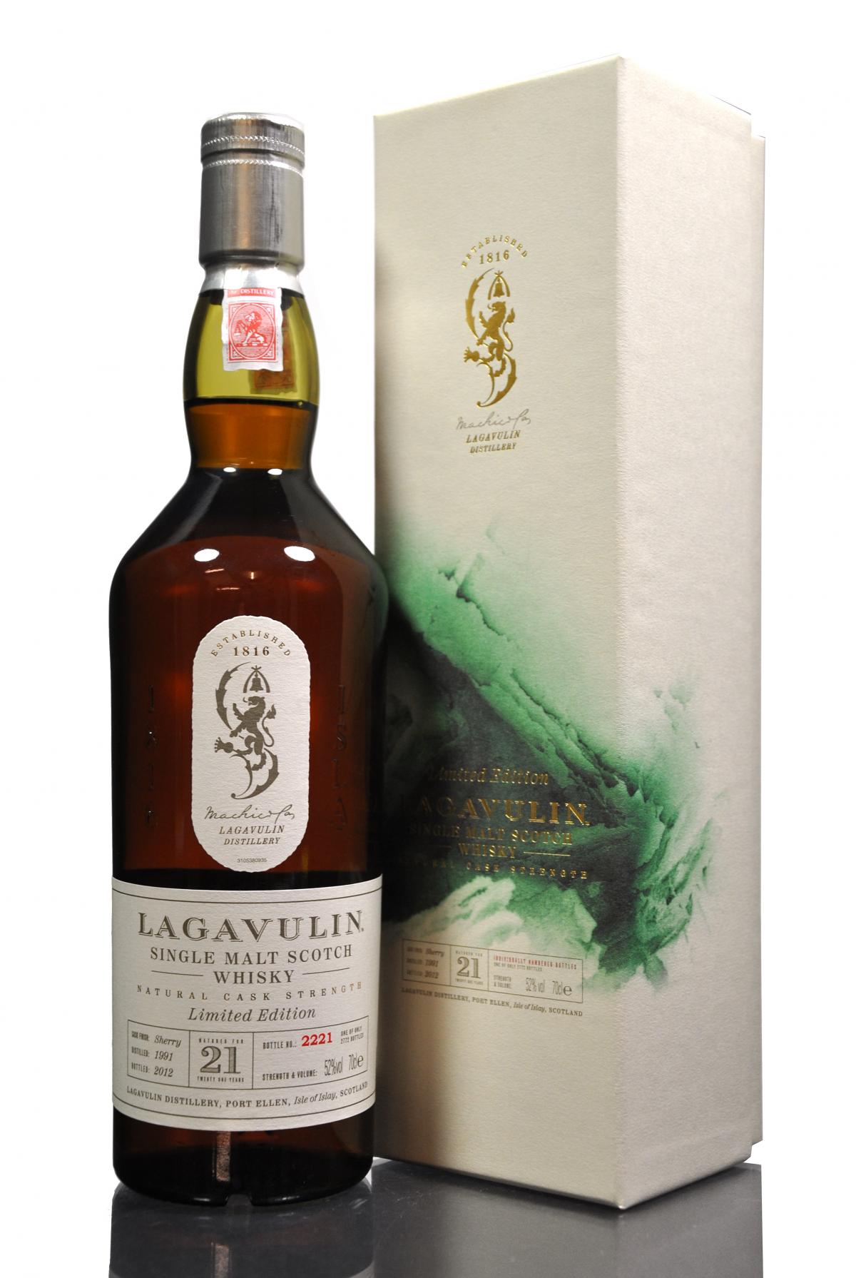 Lagavulin 1991-2012 - 21 Year Old