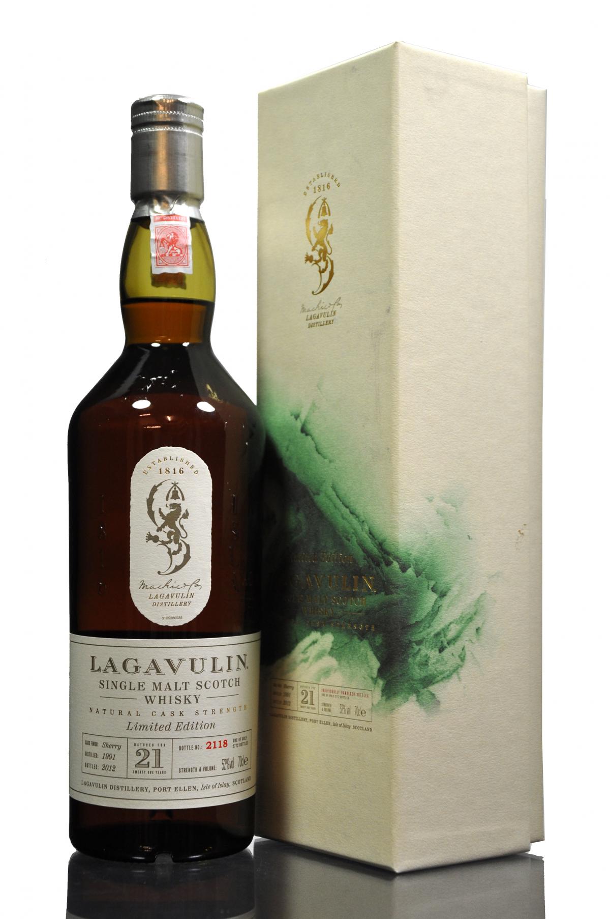 Lagavulin 1991-2012 - 21 Year Old