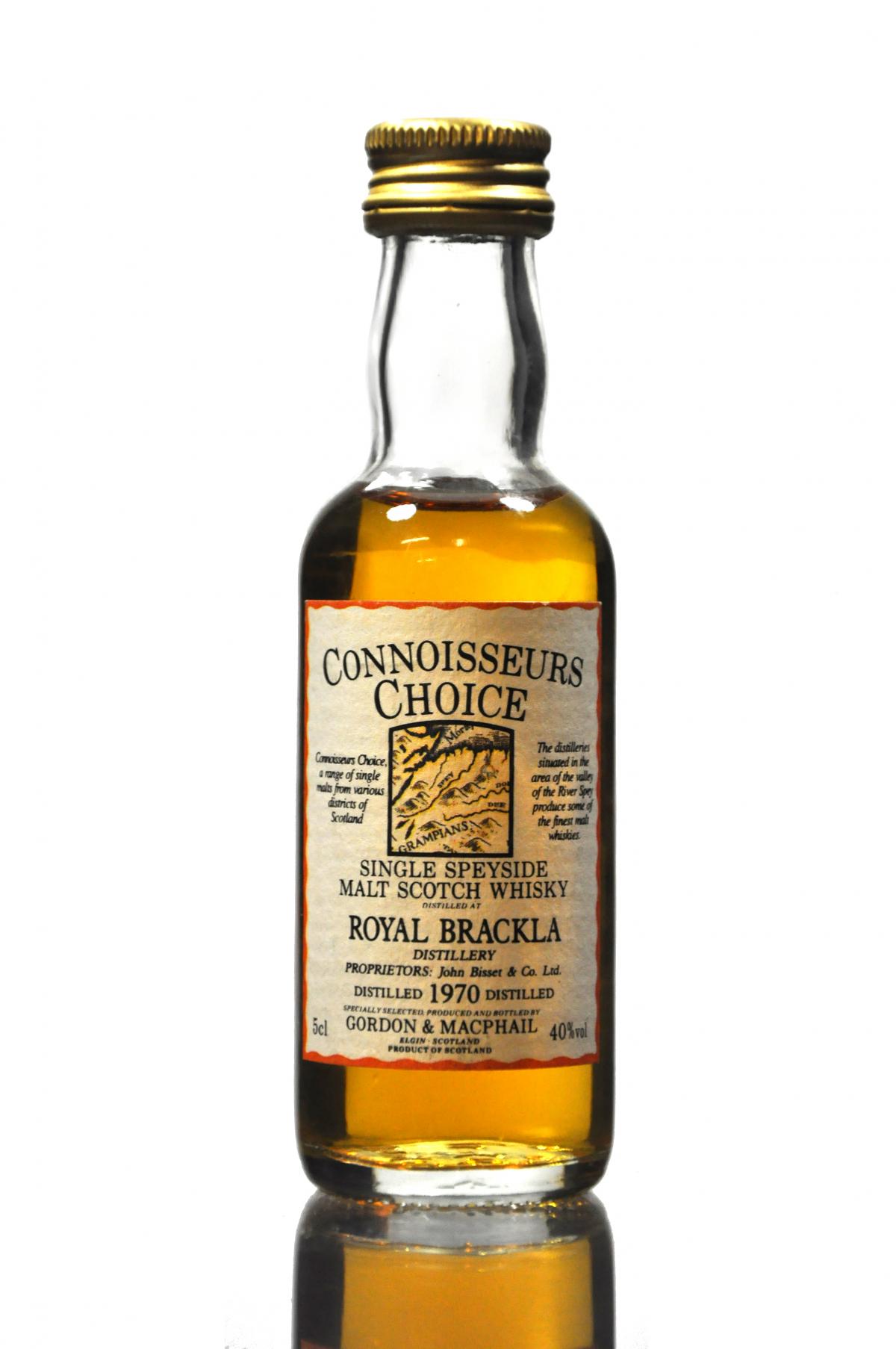 Royal Brackla 1970 - Connoisseurs Choice Miniature