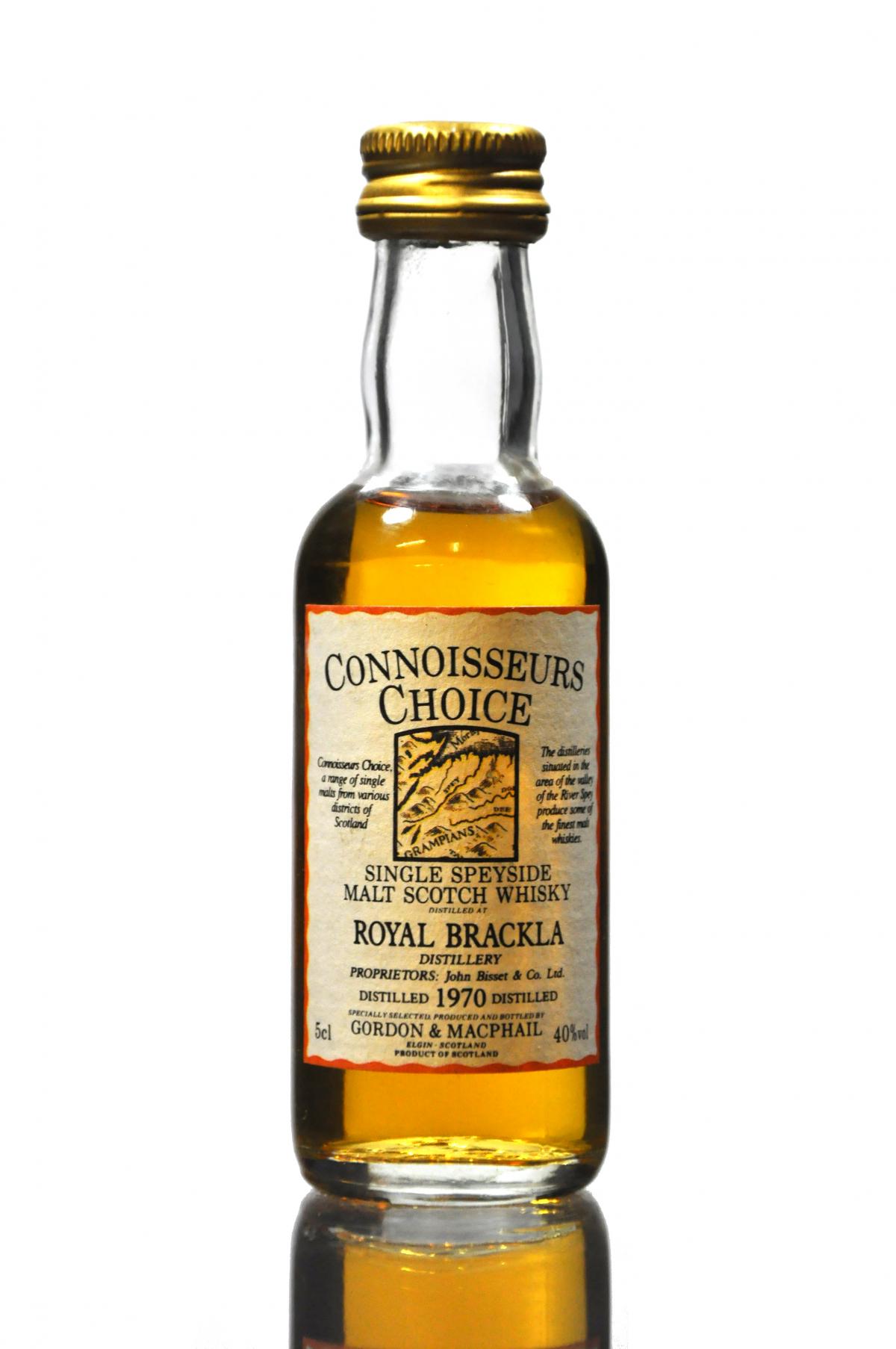 Royal Brackla 1970 - Connoisseurs Choice Miniature